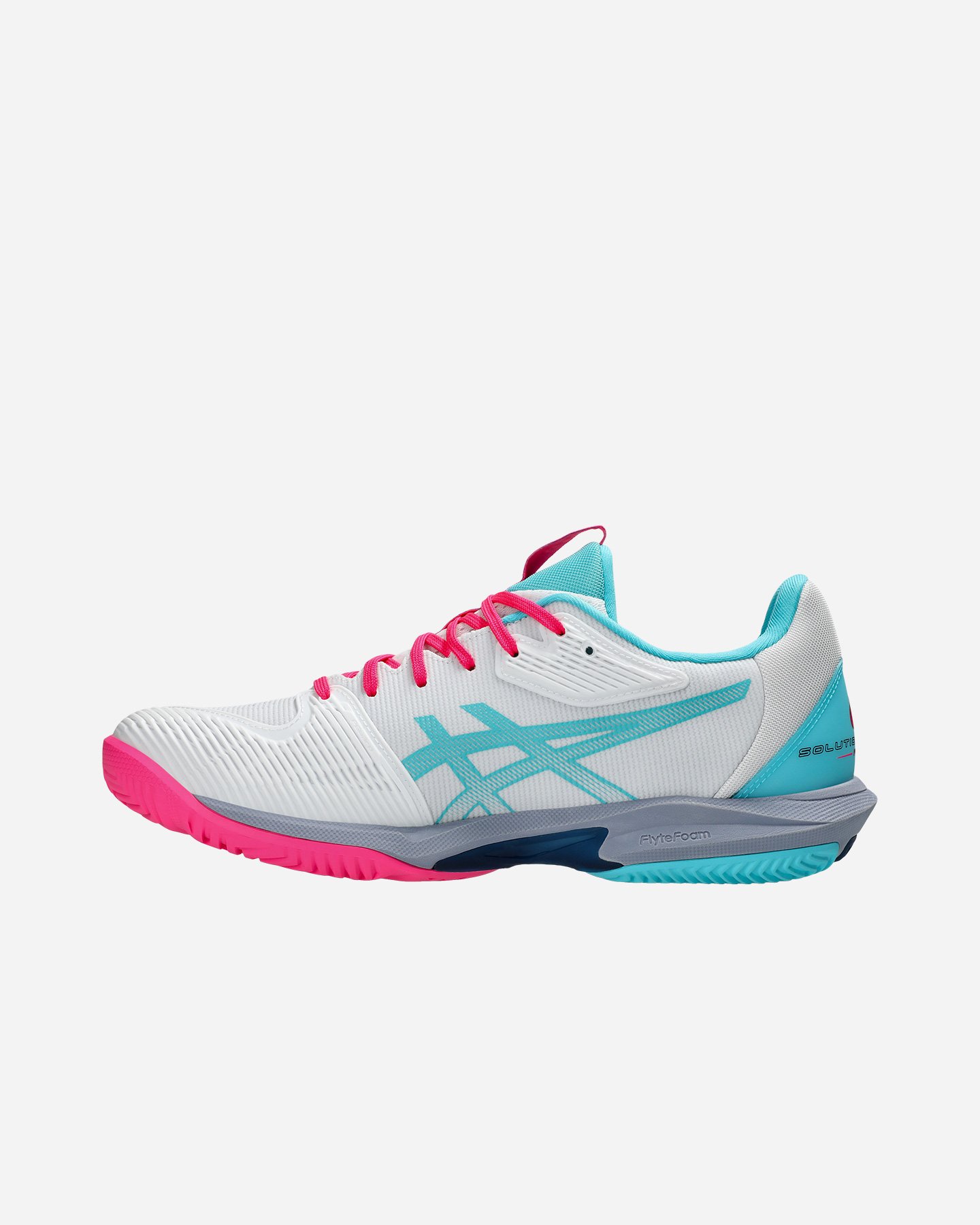 Scarpe padel ASICS SOLUTION SPEED PADEL M - Bianco - 5 | Cisalfa Sport