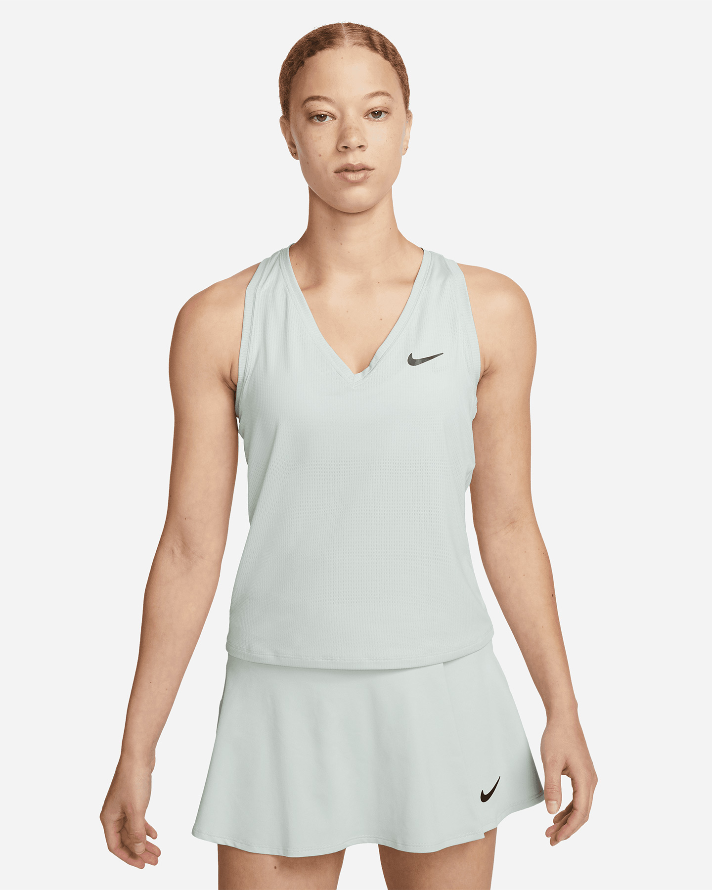T-shirt tennis NIKE DRI FIT COURT VICTORY W - Grigio - 0 | Cisalfa Sport