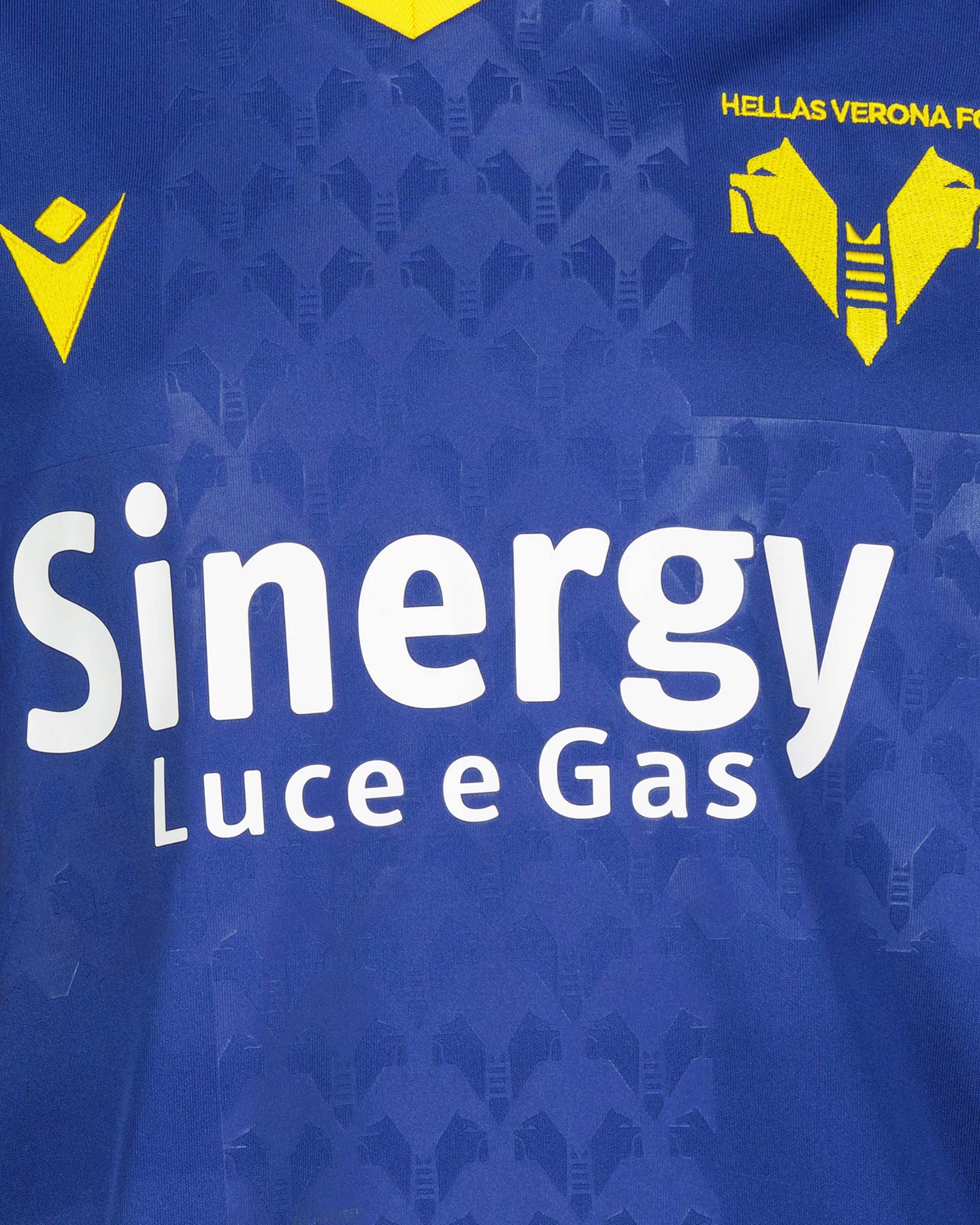 Maglia calcio ufficiale MACRON VERONA HOME 22-23 JR - 2 | Cisalfa Sport