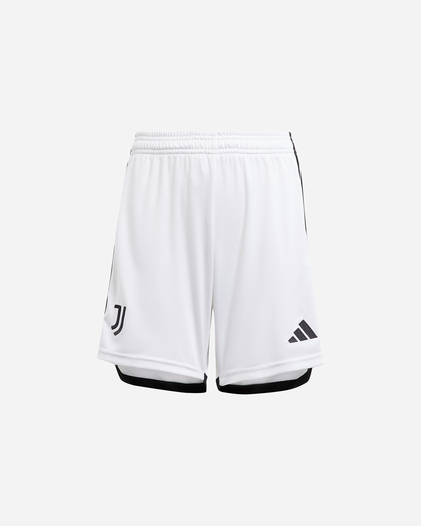 Pantaloncini calcio ufficiali ADIDAS JUVE AWAY 23-24 JR - Bianco - 0 | Cisalfa Sport