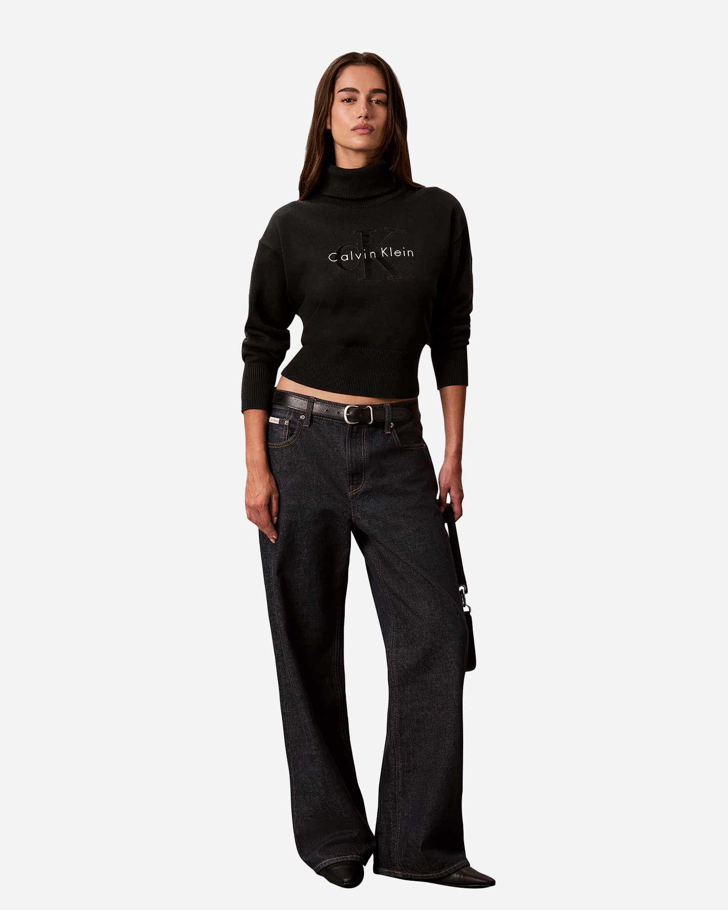 Maglione CALVIN KLEIN JEANS CLASSIC W - Nero - 3 | Cisalfa Sport