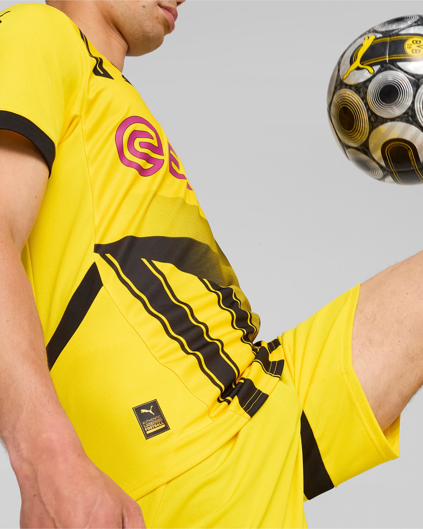 Maglia calcio ufficiale PUMA BORUSSIA DORTMUND CUP REPLICA 24-25 M - Color mix - 4 | Cisalfa Sport