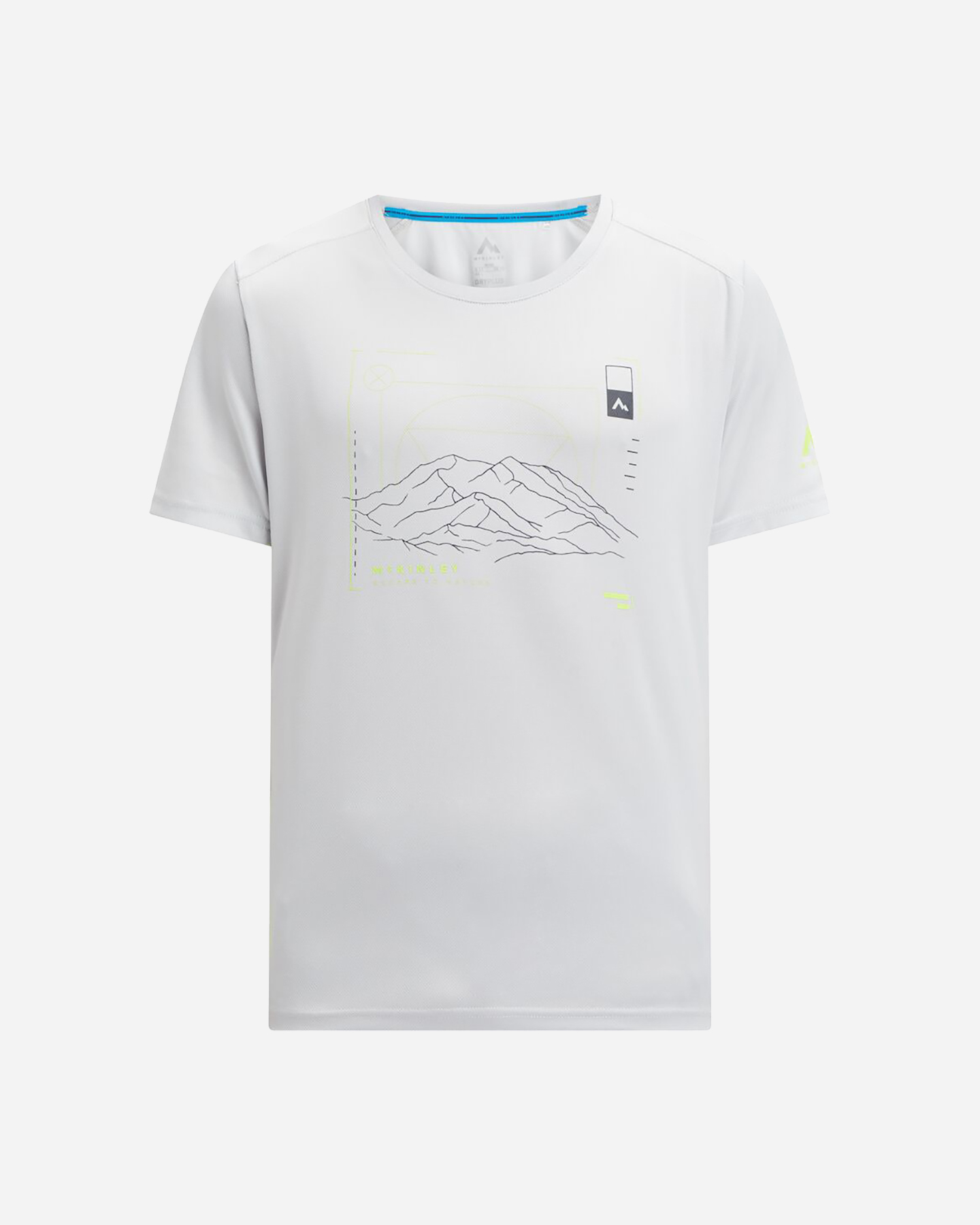 T-shirt MCKINLEY RIGGO PRINT M - Grigio - 0 | Cisalfa Sport