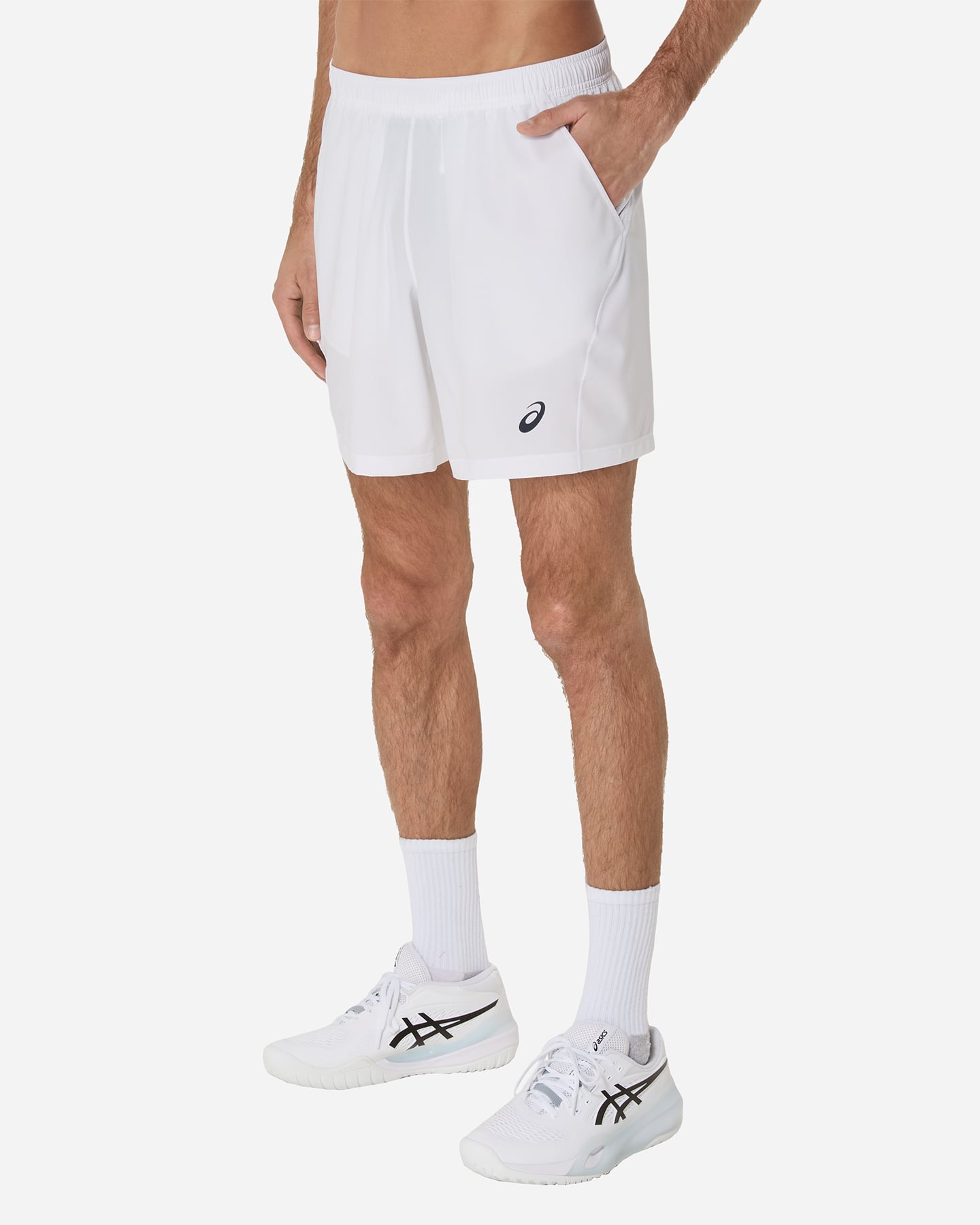 Pantaloncini tennis ASICS COURT 7IN SHORT - Bianco - 1 | Cisalfa Sport