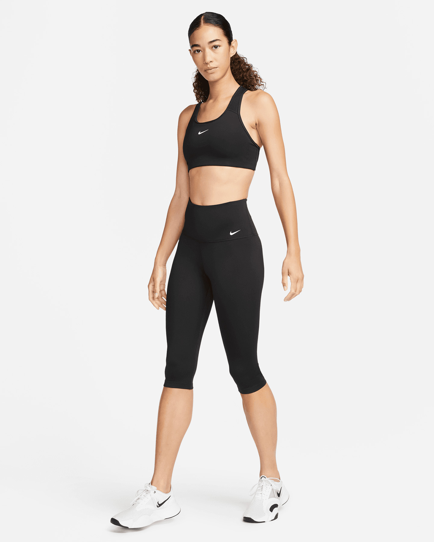 Corsaro NIKE ONE TIGHT W - Nero - 5 | Cisalfa Sport