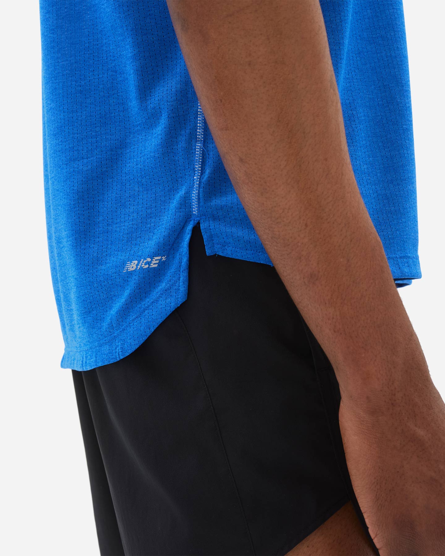 T-shirt running NEW BALANCE IMPACT RUN M - Blu - 5 | Cisalfa Sport