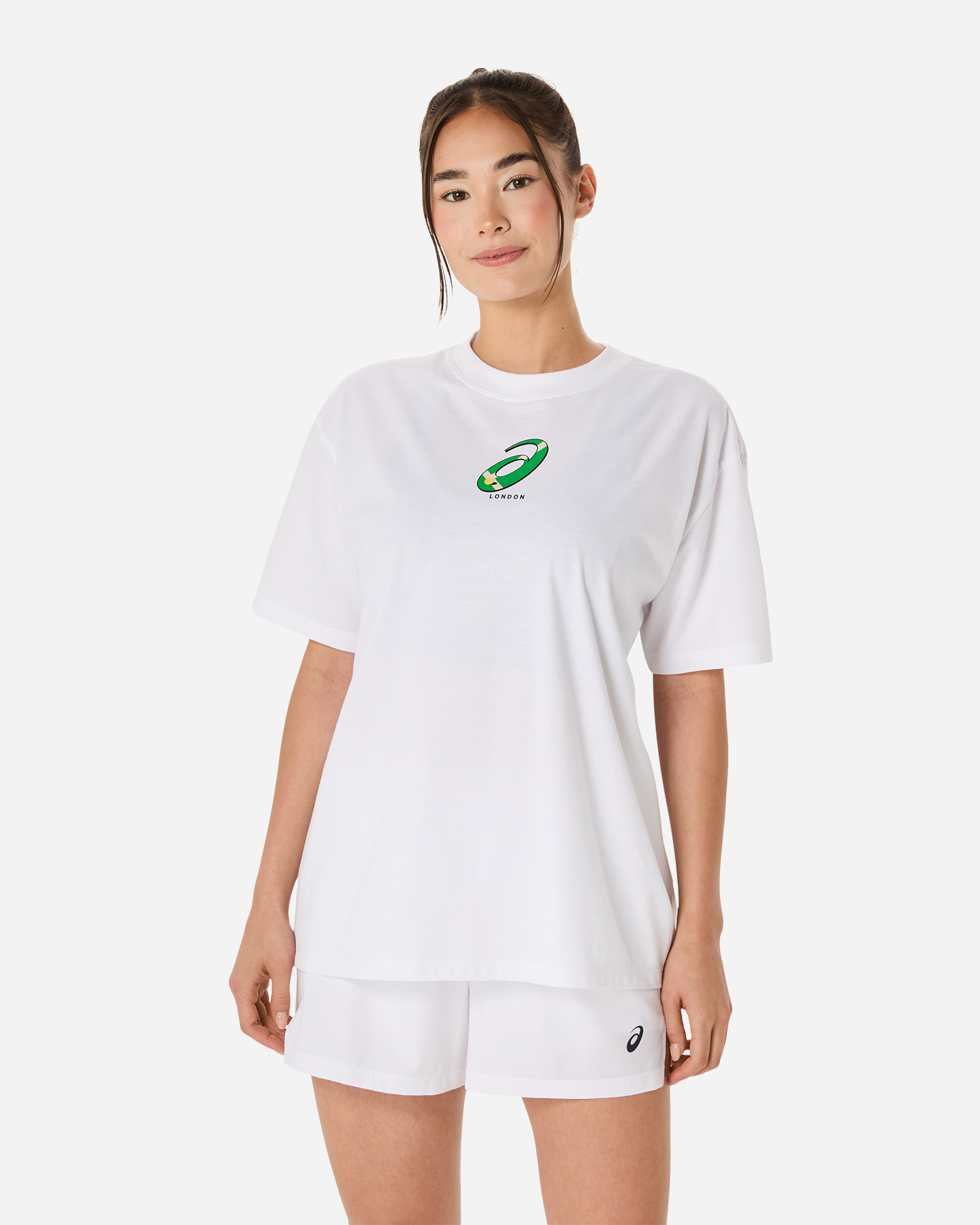 T-shirt tennis ASICS COURT GRAPHIC W - Color mix - 0 | Cisalfa Sport