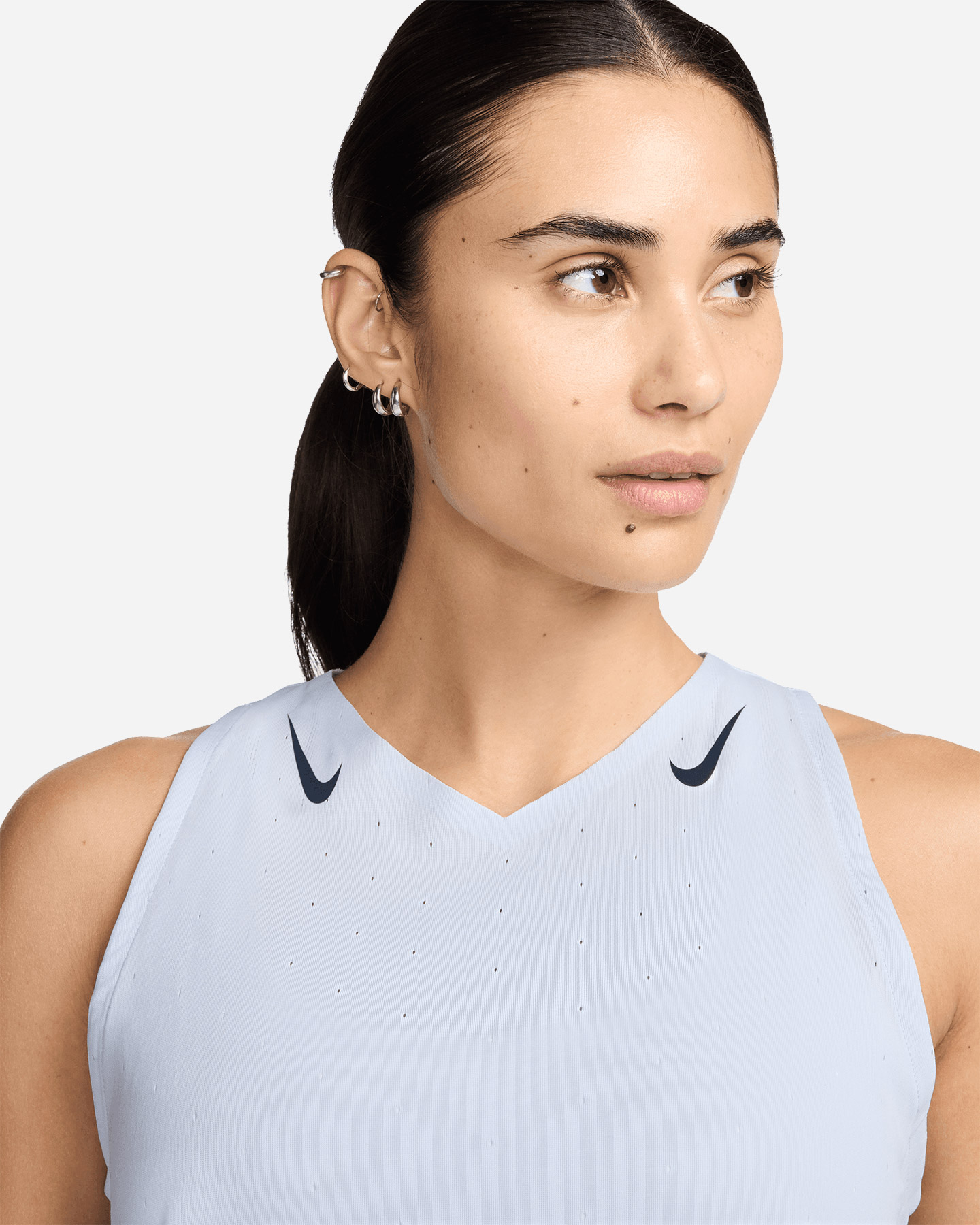 Canotta running NIKE AEROSWIFT W - Grigio - 3 | Cisalfa Sport