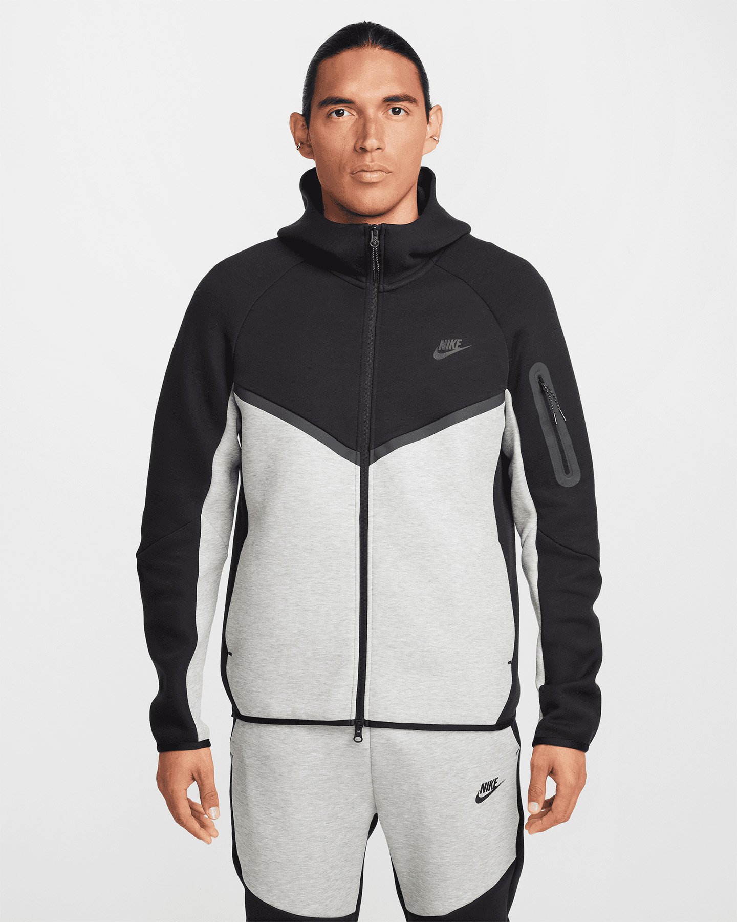 Felpa NIKE TECH FLEECE M - Nero - 0 | Cisalfa Sport