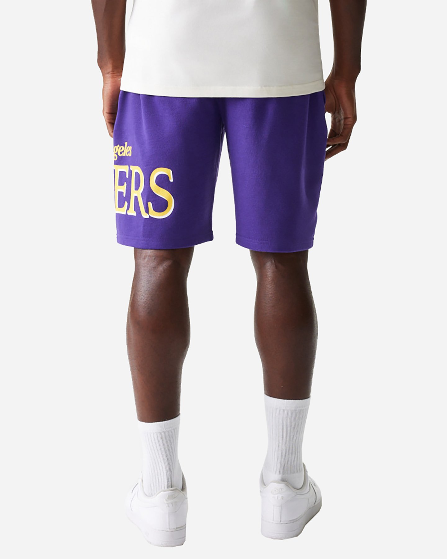 Pantaloncini basket NEW ERA GRAPHIC LAKERS M - Viola - 1 | Cisalfa Sport