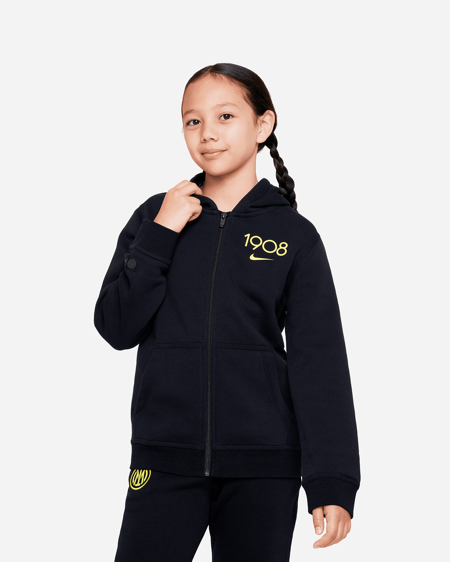 Abbigliamento calcio ufficiale NIKE INTER 1908 FZ CLUB CL 22 -23 JR - 0 | Cisalfa Sport