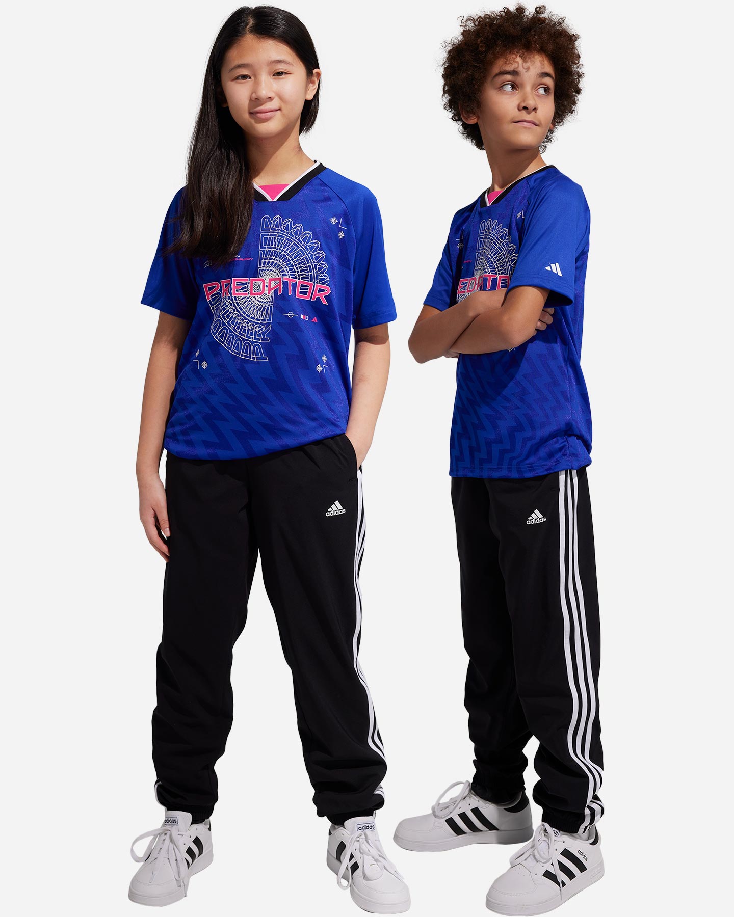 Pantalone ADIDAS ESSENTILAS 3STRIPES JR - Nero - 2 | Cisalfa Sport