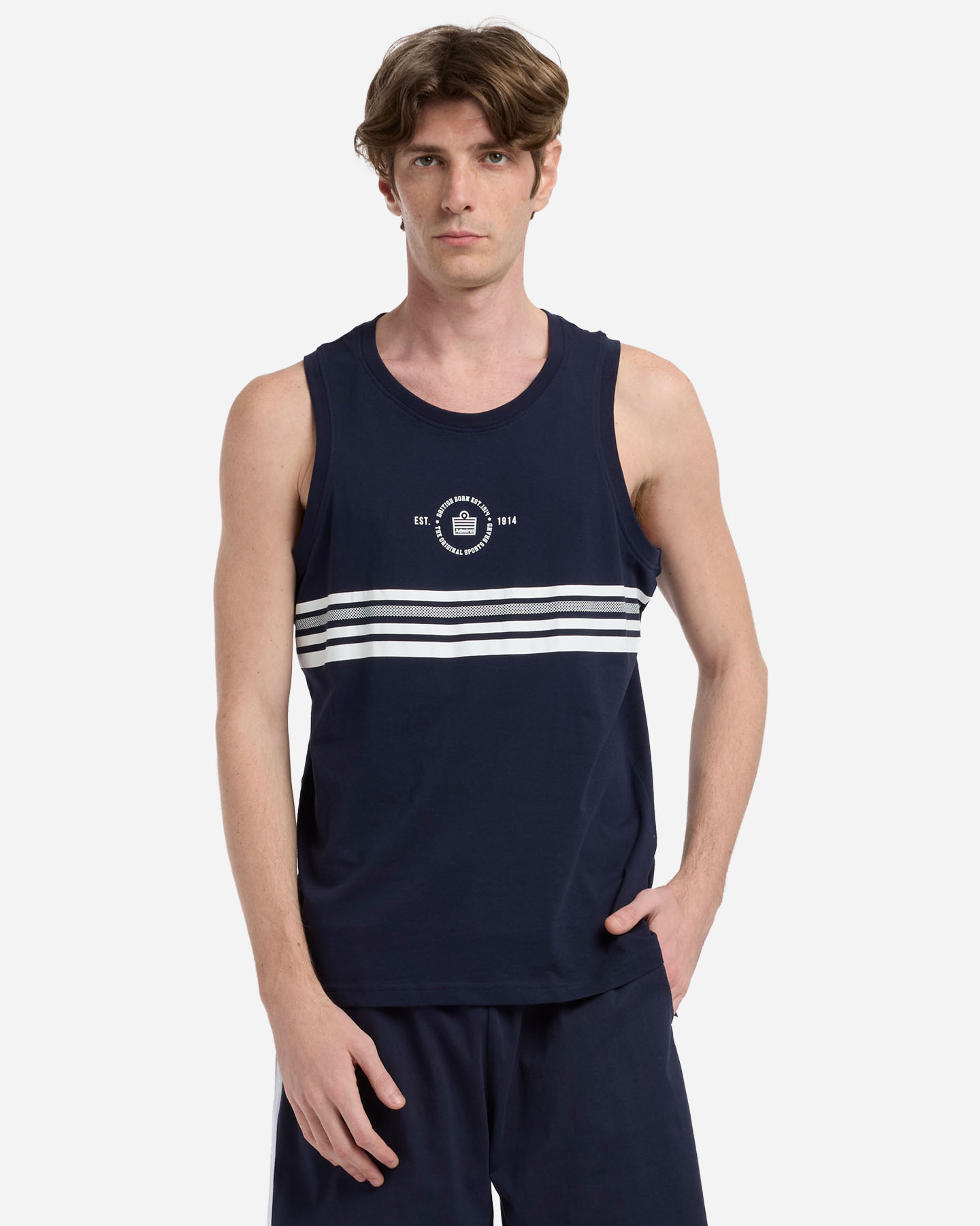 Canotta ADMIRAL ESSENTIAL ATHLETE M - Blu Navy - 1 | Cisalfa Sport