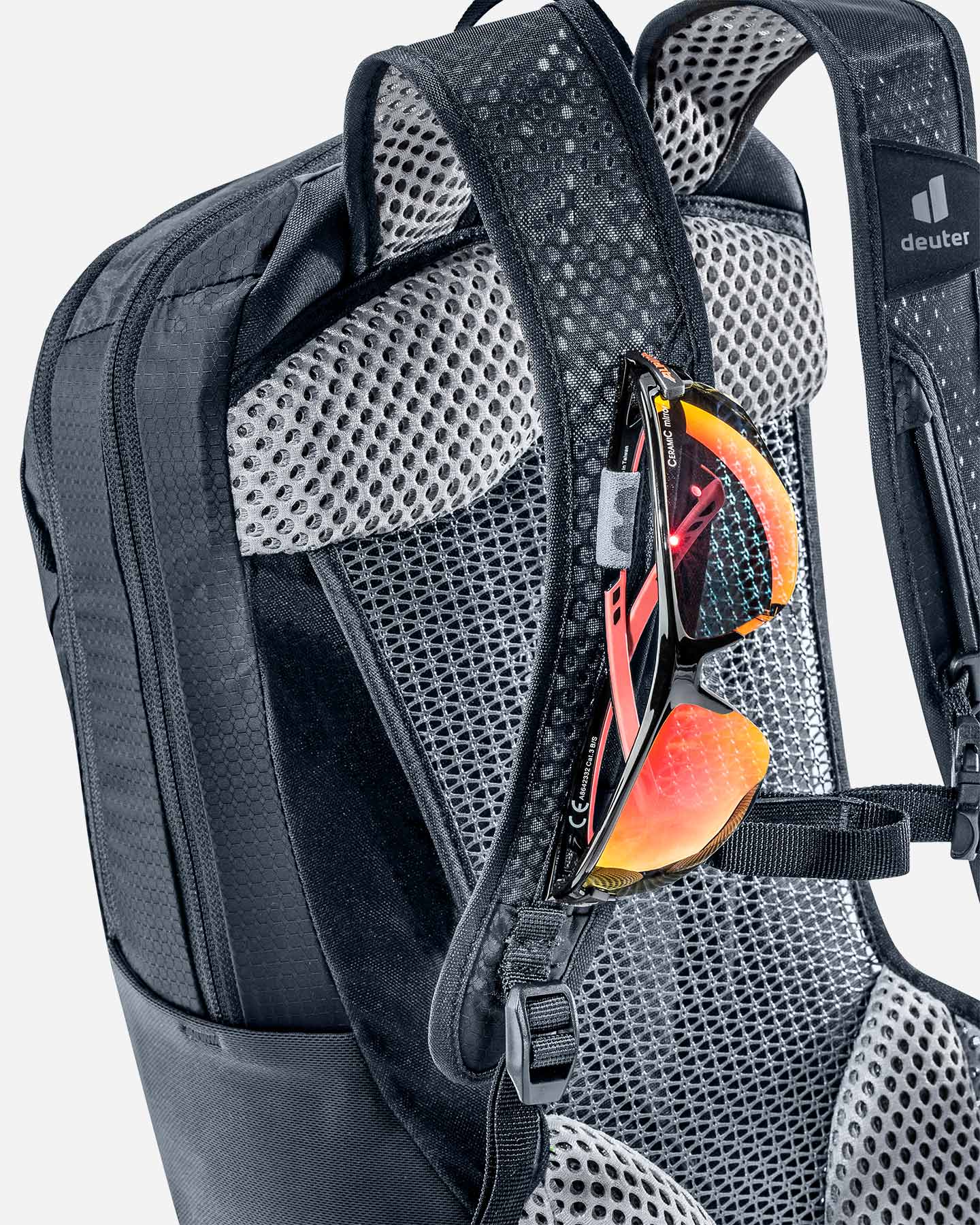 Zaino trail running DEUTER RACE AIR 10 RC - Nero - 5 | Cisalfa Sport