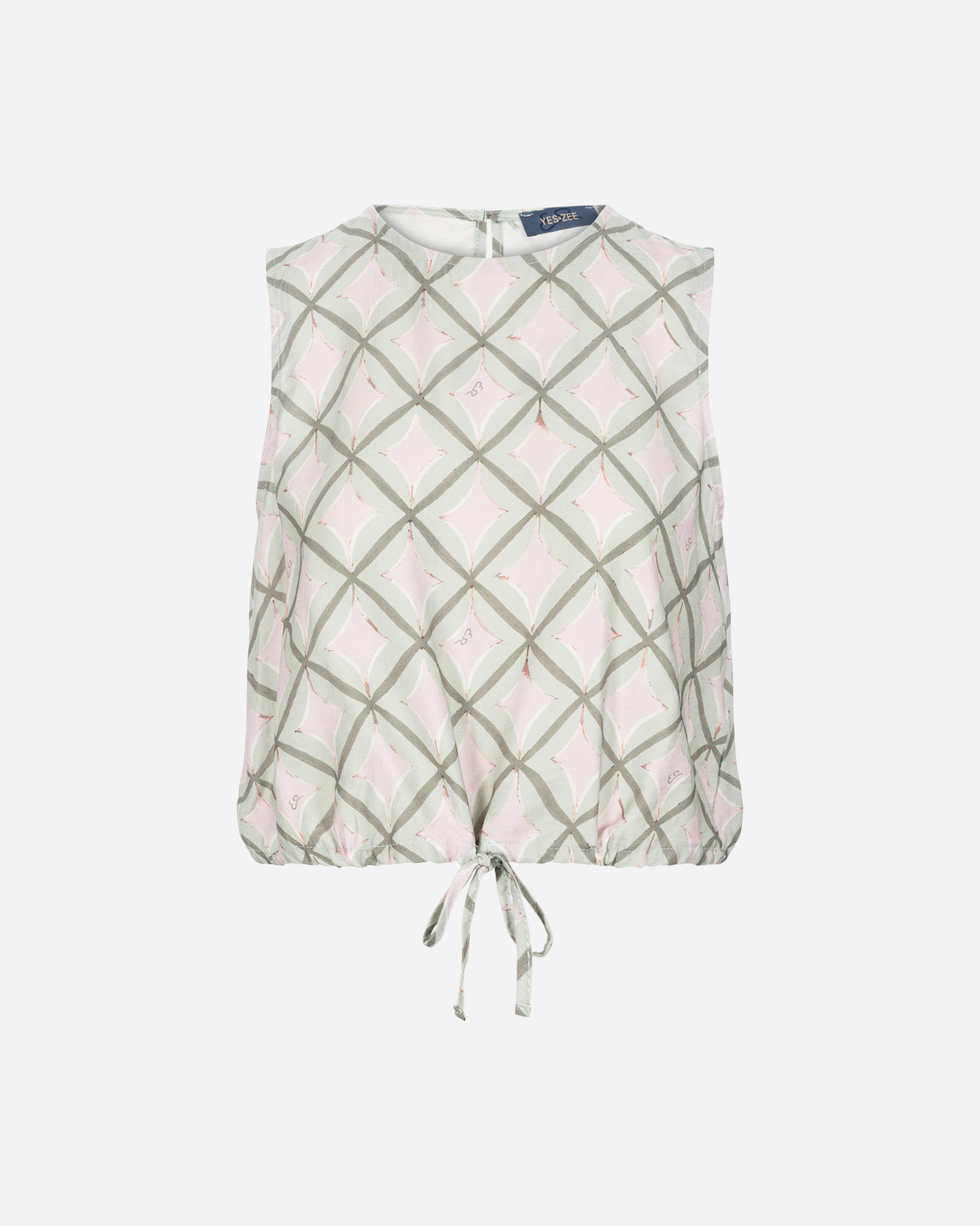 Canotta YES ZEE GEOMETRICA W - Verde - 0 | Cisalfa Sport