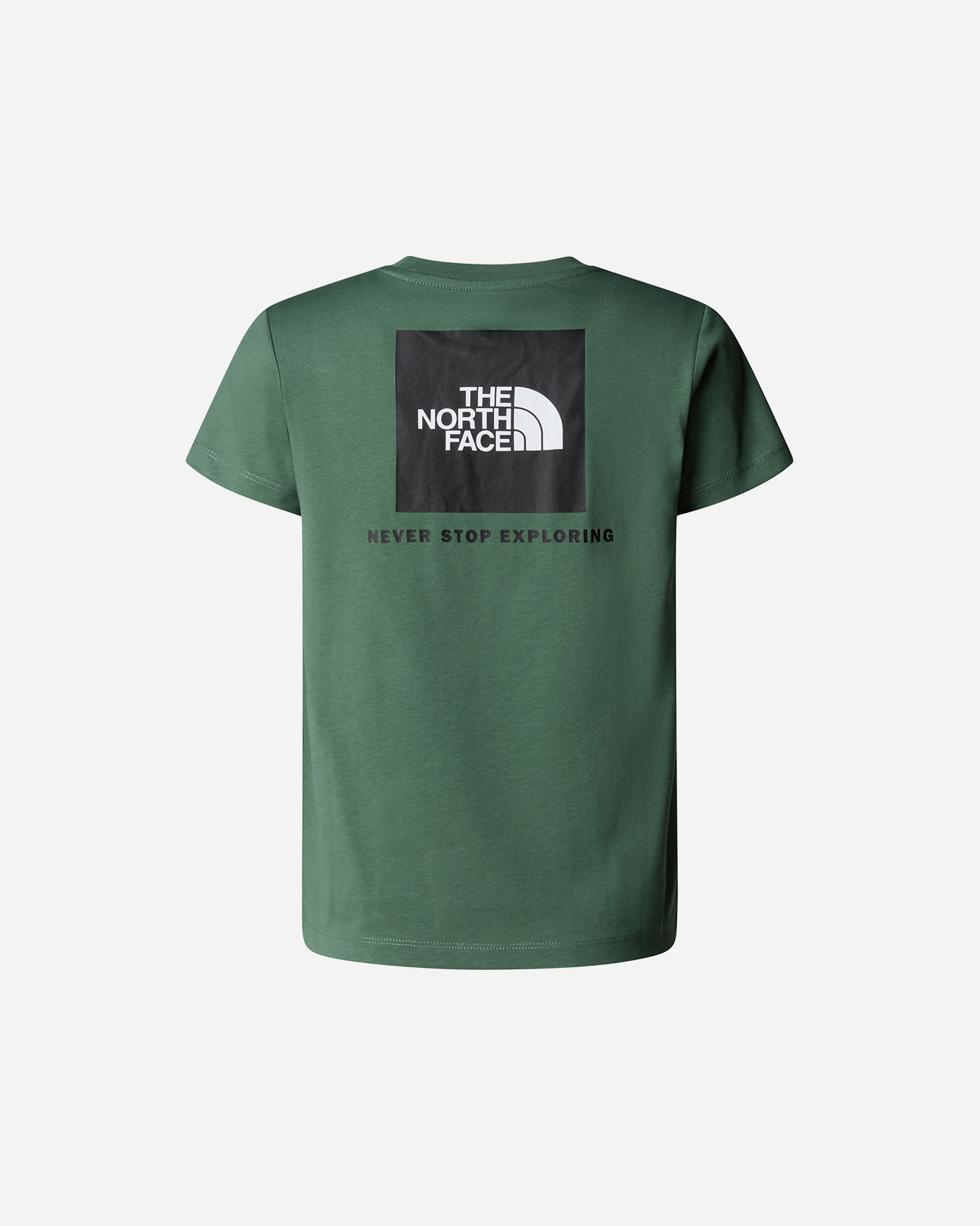 T-shirt THE NORTH FACE BOX LOGO BACK JR - Verde - 1 | Cisalfa Sport
