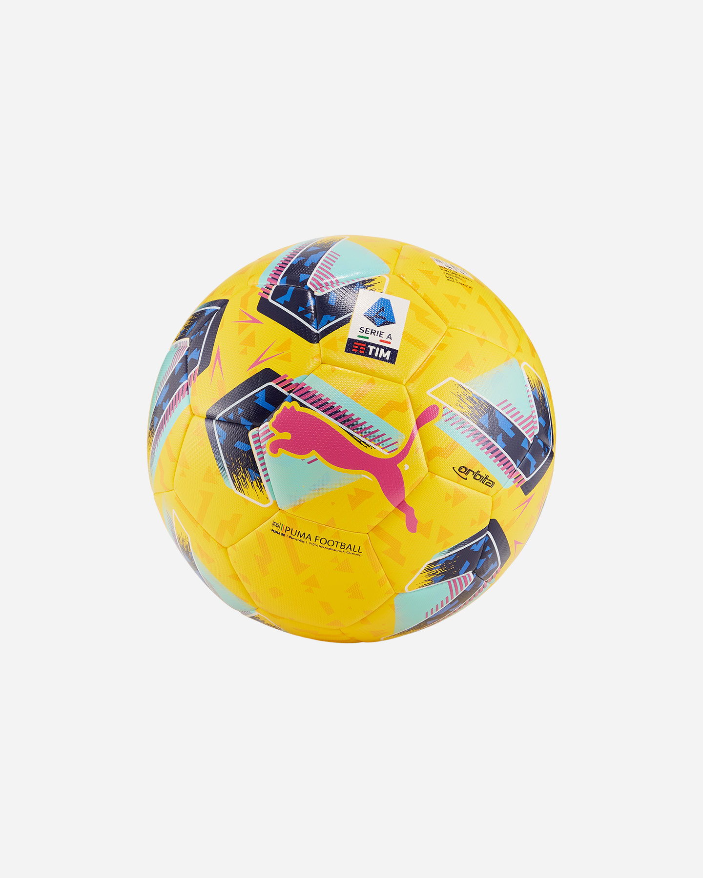 Pallone calcio misura 4 PUMA ORBITA HI-VIS SERIE A 23-24 SZ 4  - Color mix - 0 | Cisalfa Sport