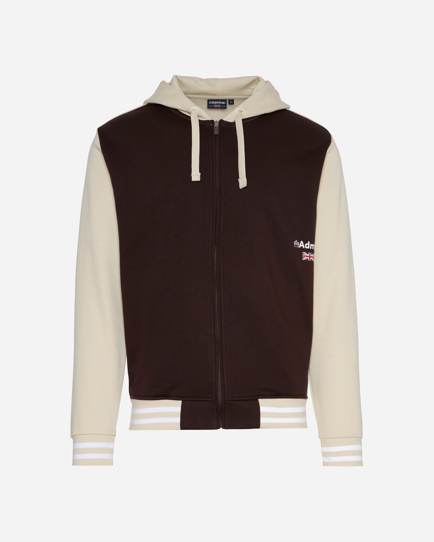 Felpa ADMIRAL COLLEGE SMALL LOGO M - Marrone - 5 | Cisalfa Sport