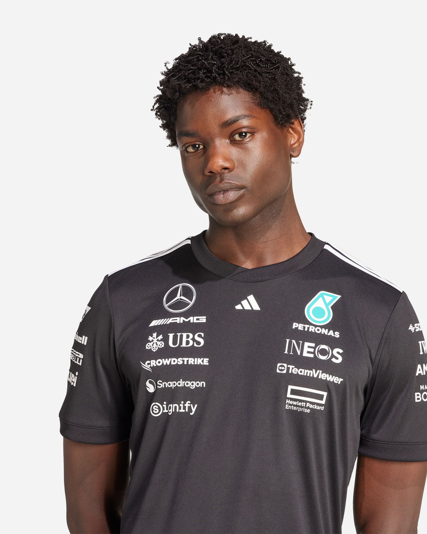 T-shirt ADIDAS MERCEDES DR M - Nero - 4 | Cisalfa Sport