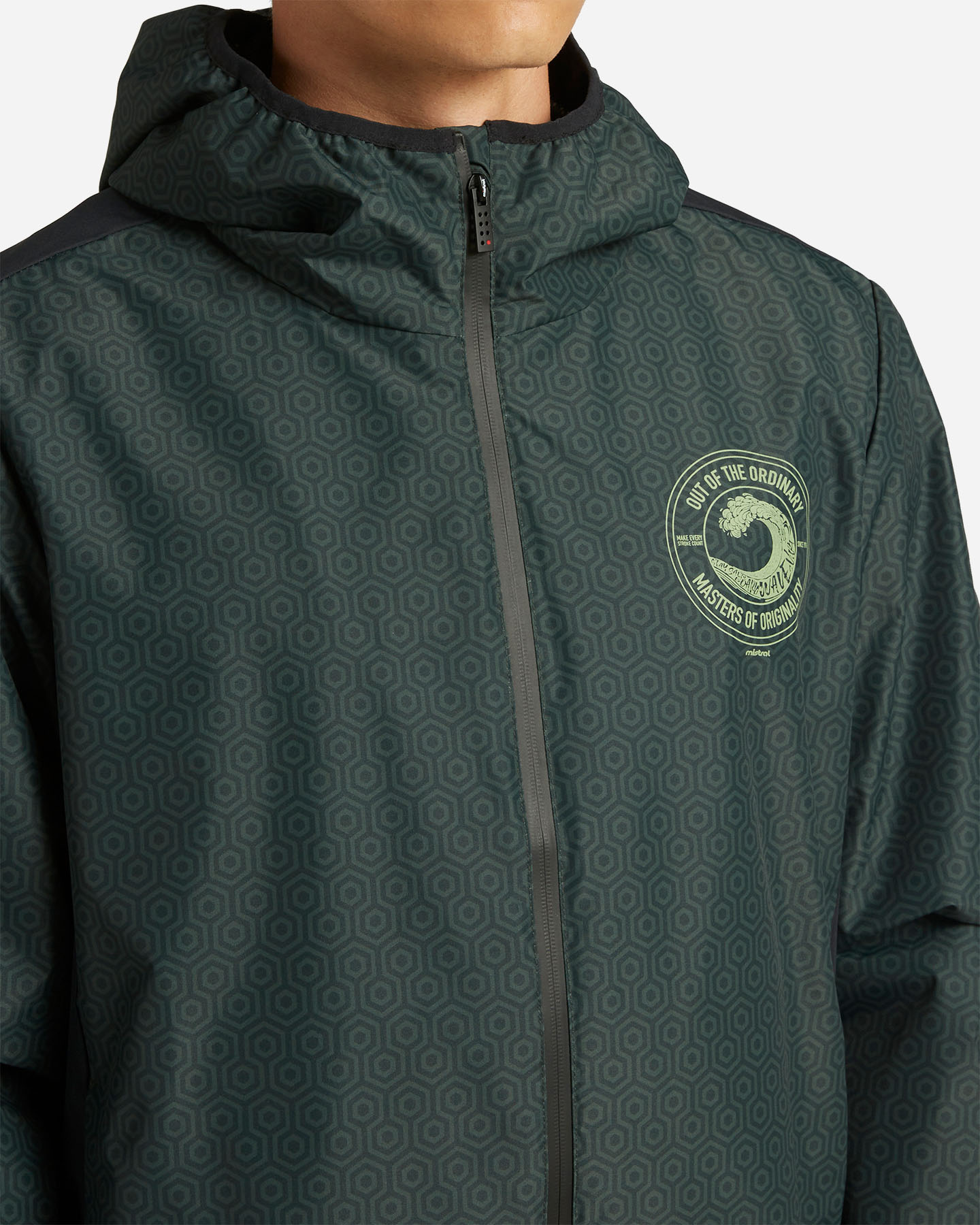 Giubbotto MISTRAL PRINTED M - Verde - 4 | Cisalfa Sport