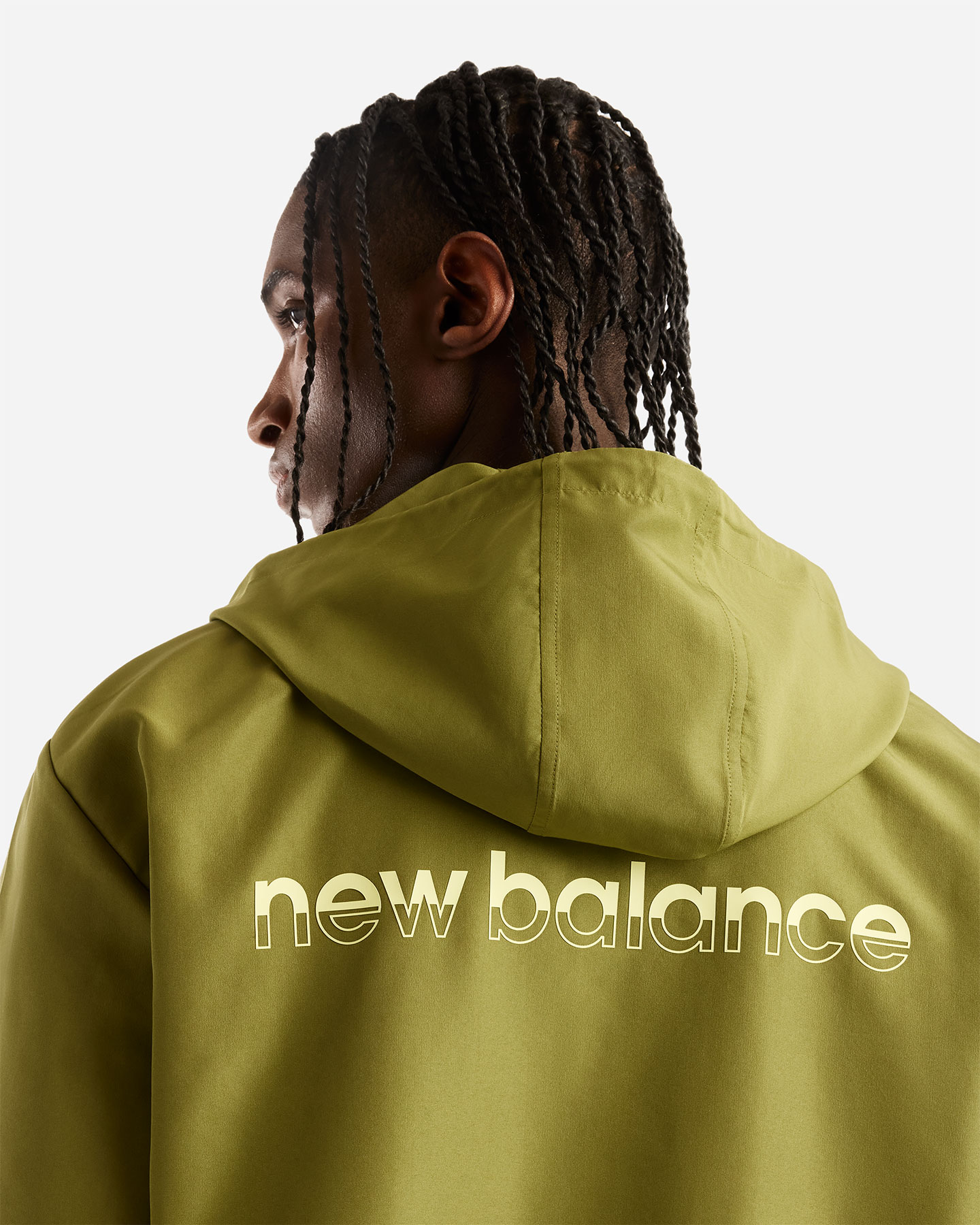Felpa NEW BALANCE TRACKSIDE M - Verde - 4 | Cisalfa Sport