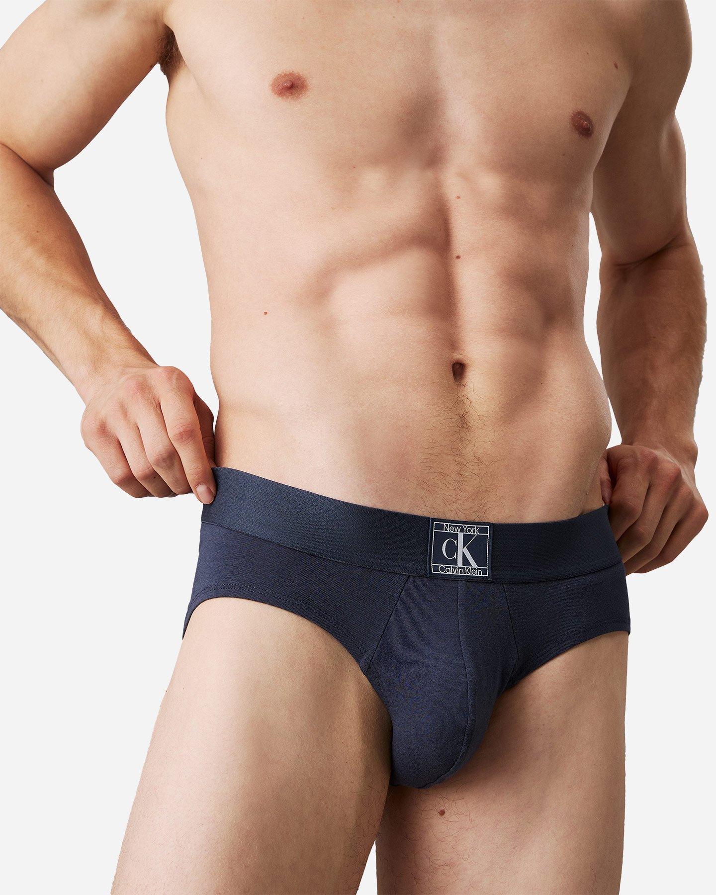 Slip intimo CALVIN KLEIN UNDERWEAR SLIP HIP M - Blu - 3 | Cisalfa Sport