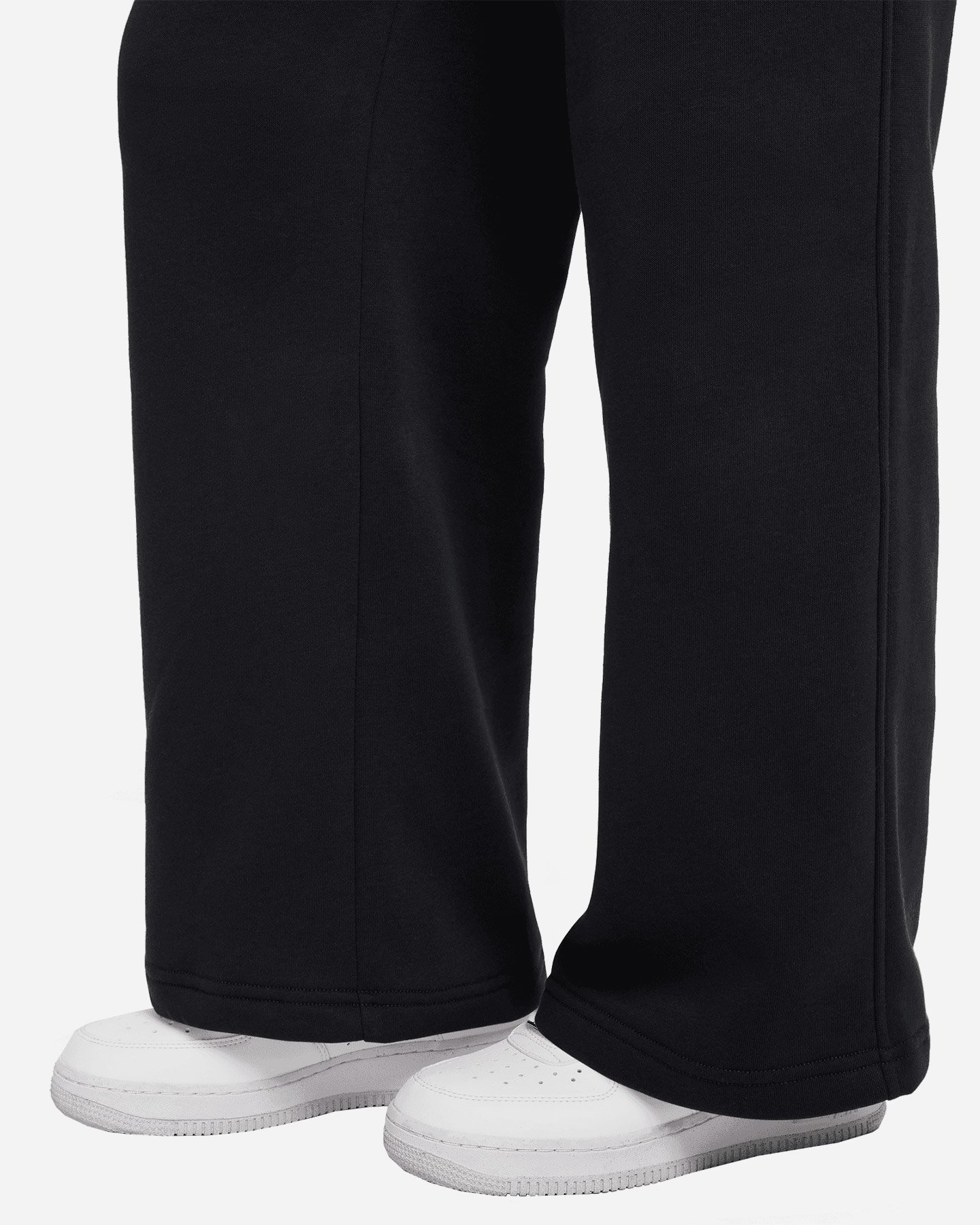 Pantalone NIKE CLUB WIDE LEG JR - Nero - 5 | Cisalfa Sport