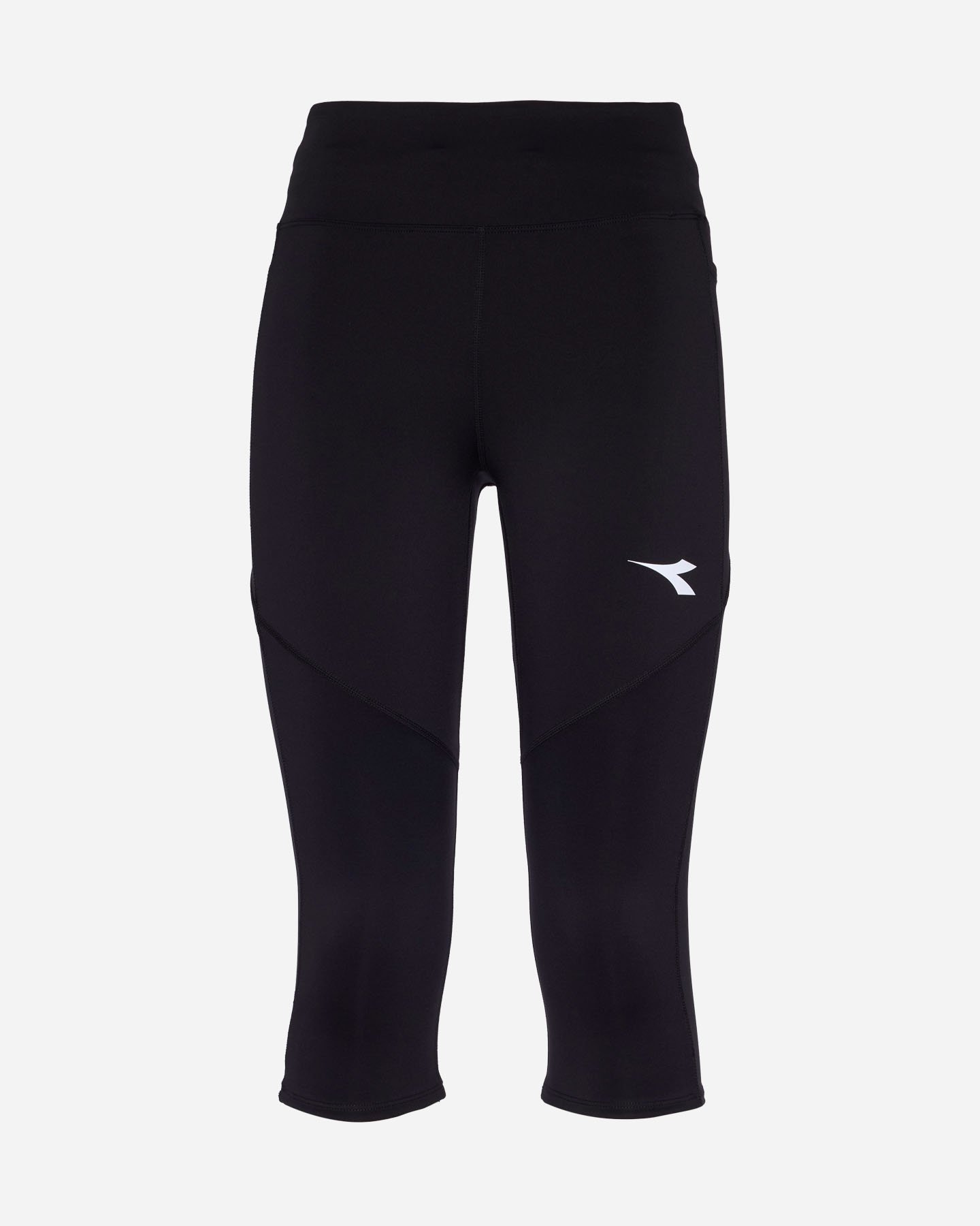 Capri running DIADORA RUN CREW W - Nero - 0 | Cisalfa Sport