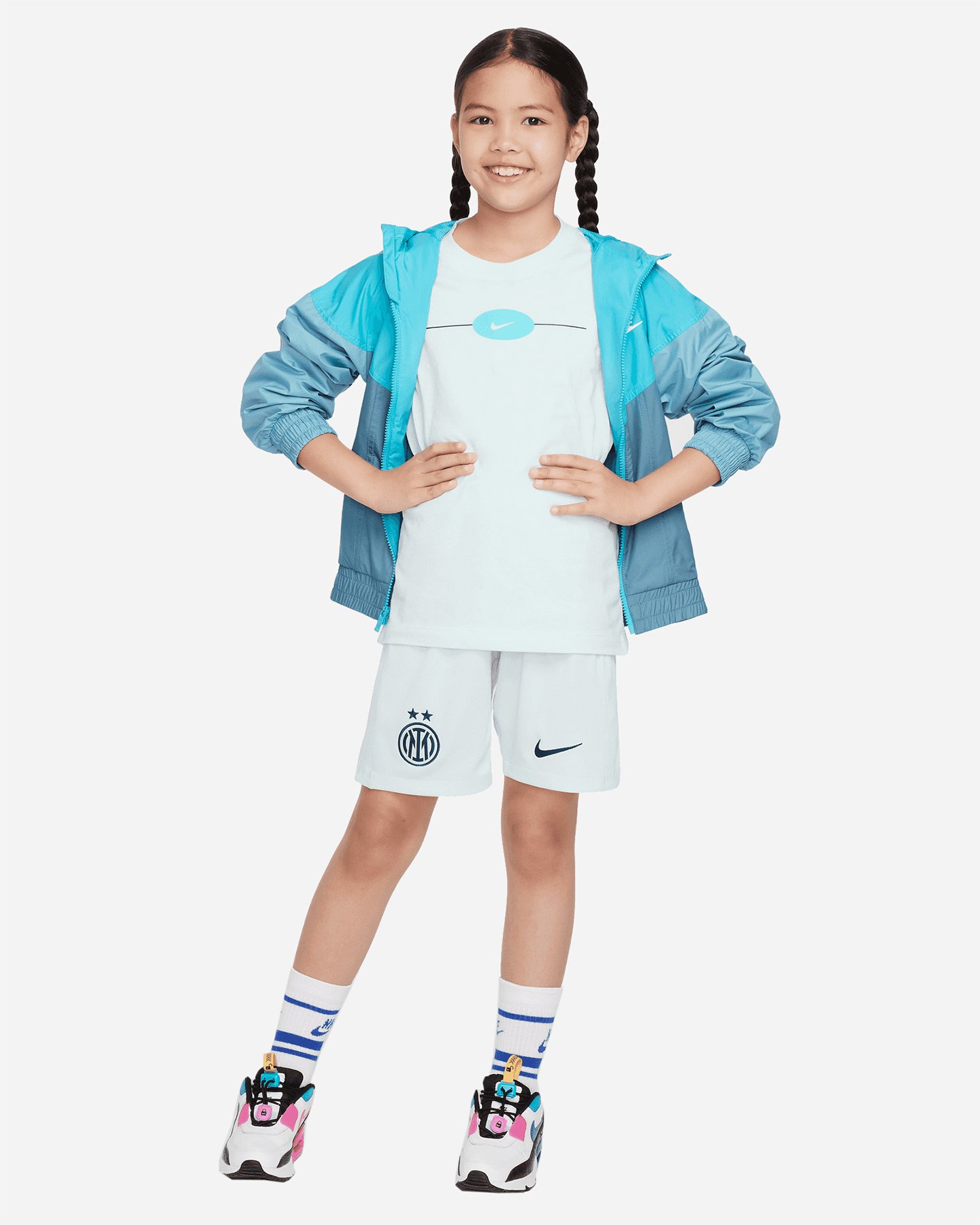 Abbigliamento calcio ufficiale NIKE INTER 25-26 PLAY JR - Blu - 4 | Cisalfa Sport
