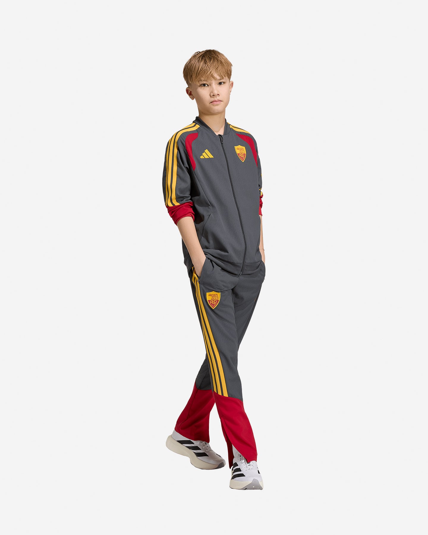 Abbigliamento calcio ufficiale ADIDAS AS ROMA TIRO26 COMPETITION 26-27 JR - Color mix - 2 | Cisalfa Sport