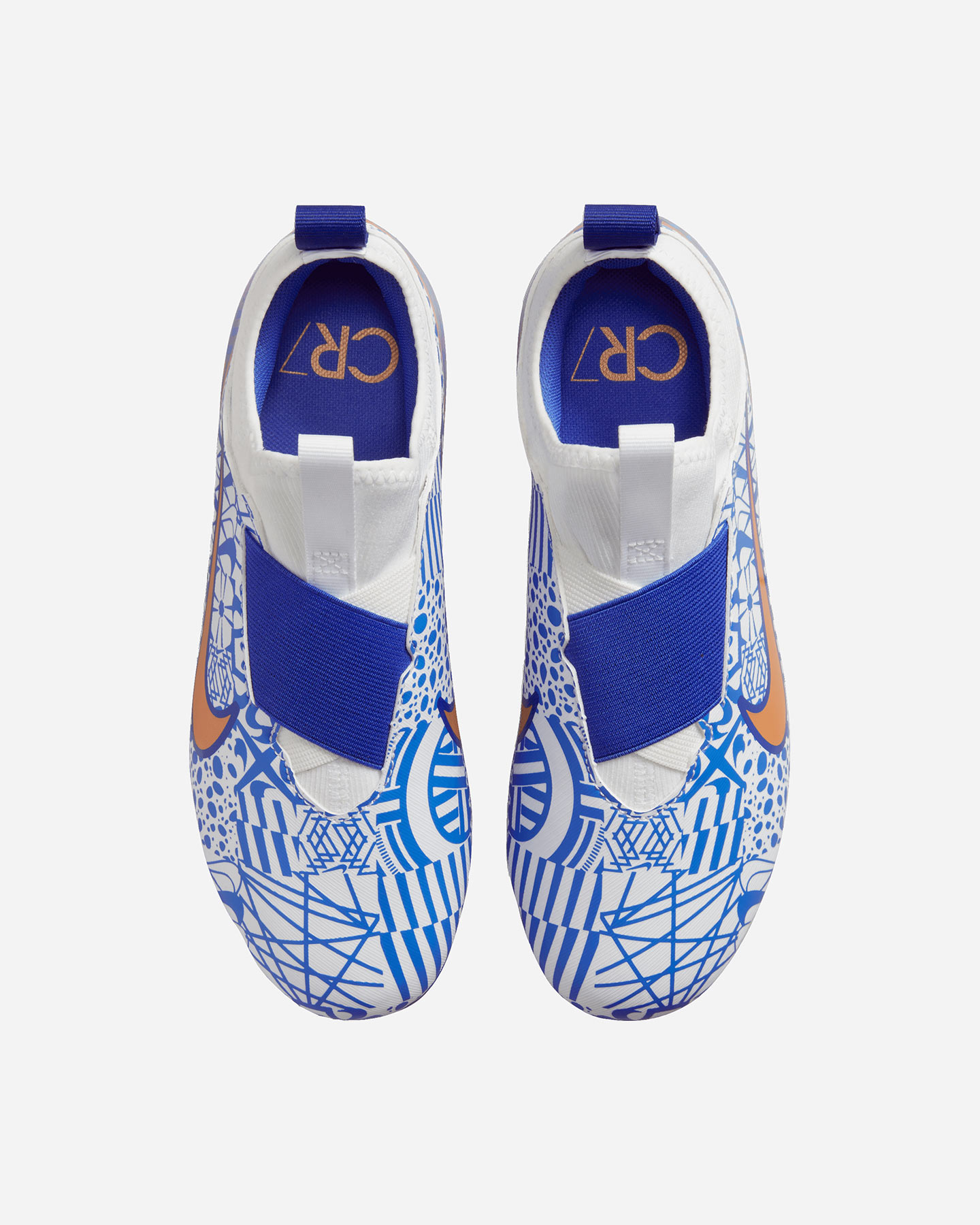 Scarpe calcio NIKE MERCURIAL ZOOM VAPOR 15 AC JR - Bianco - 3 | Cisalfa Sport