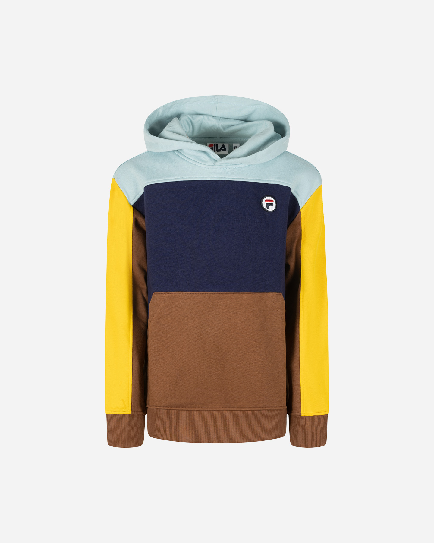 Felpa FILA VINTAGE BLOCK JR - Azzurro - 0 | Cisalfa Sport