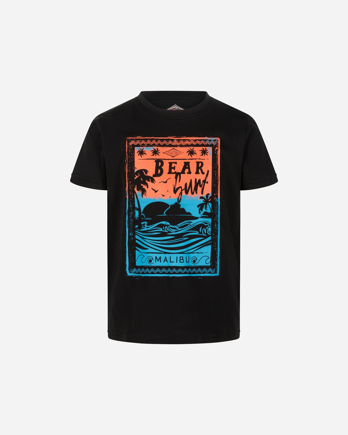 T-shirt BEAR BEACH BREAK JR - Nero - 0 | Cisalfa Sport