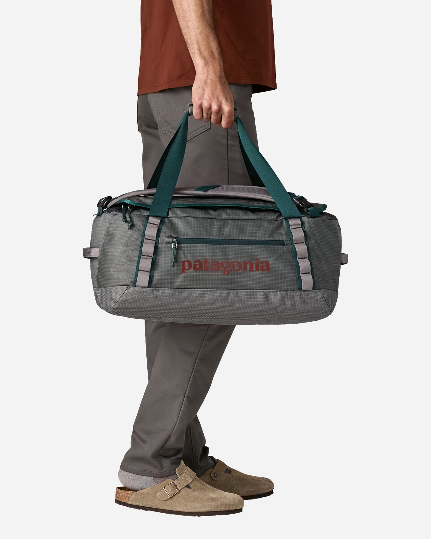 Borsa viaggio PATAGONIA BLACK HOLE DUFFEL 40L  - Grigio - 3 | Cisalfa Sport