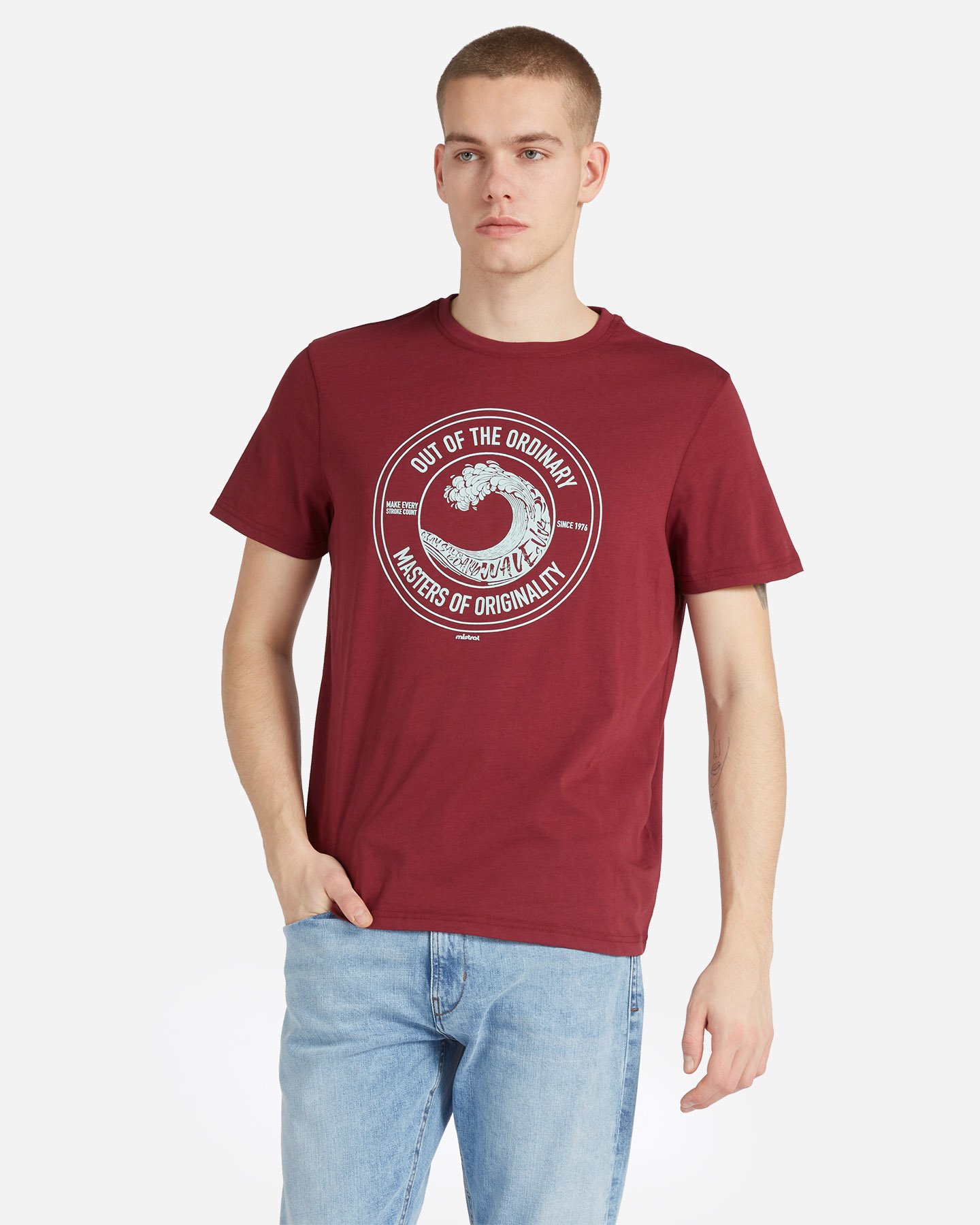 T-shirt MISTRAL LOGO M - Rosso - 0 | Cisalfa Sport