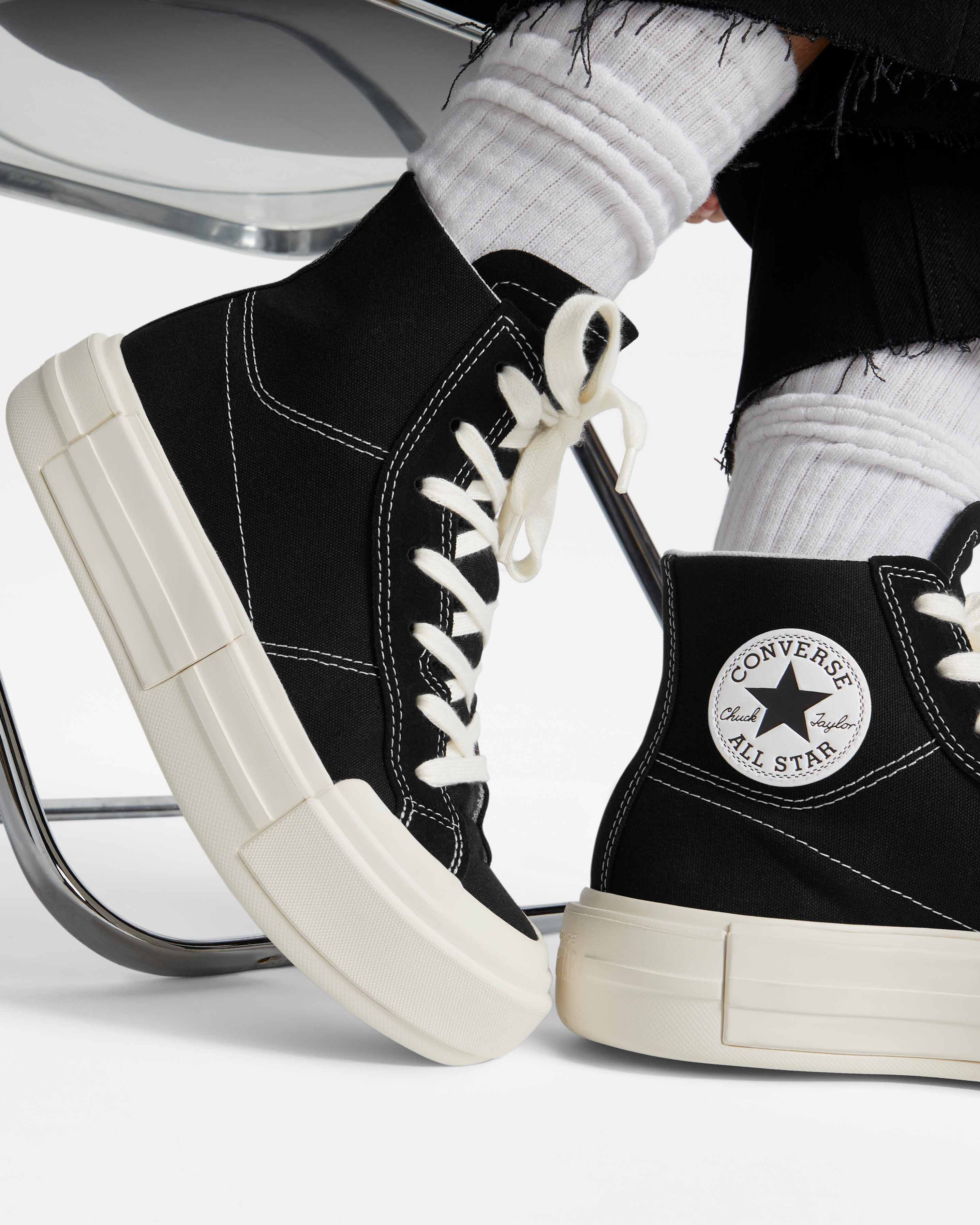 Scarpe sneakers CONVERSE CHUCK TAYLOR ALL STAR CRUISE HIGH W - Nero - 4 | Cisalfa Sport