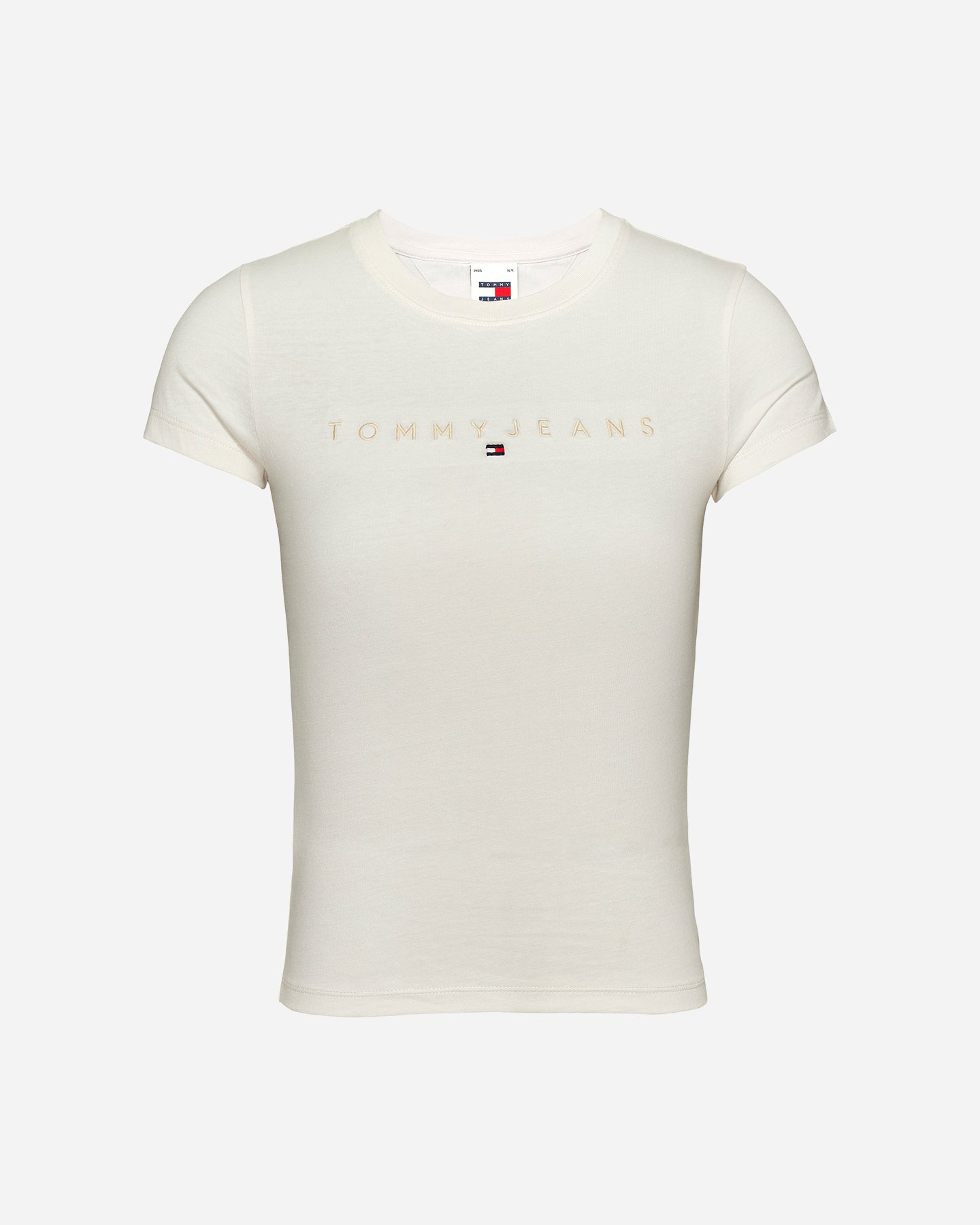 T-shirt TOMMY HILFIGER SLIM LINEAR W - Bianco - 0 | Cisalfa Sport