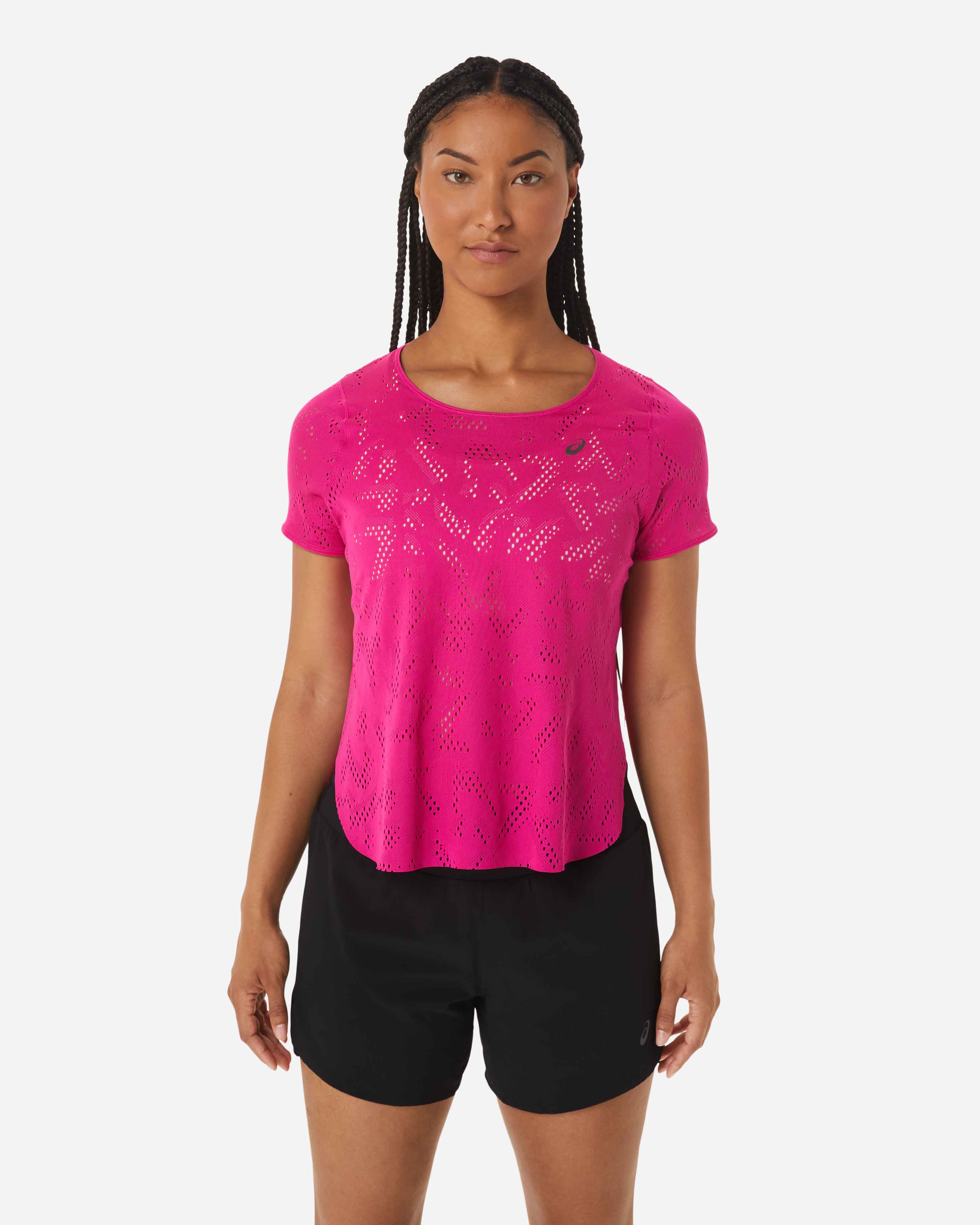 T-shirt running ASICS VENTILATE ACTIBREEZE W - Rosa - 0 | Cisalfa Sport