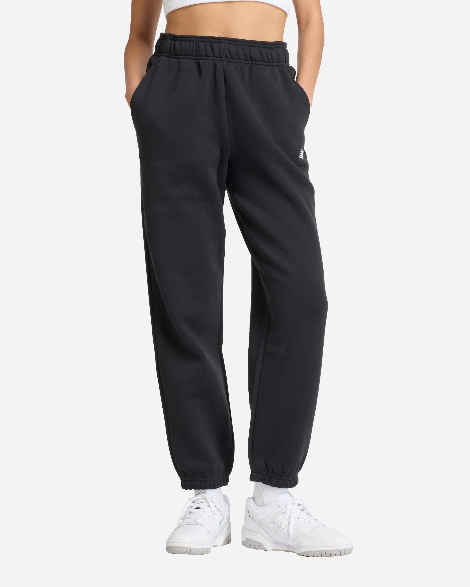 Pantalone training NEW BALANCE CLASSIC W - Nero - 1 | Cisalfa Sport
