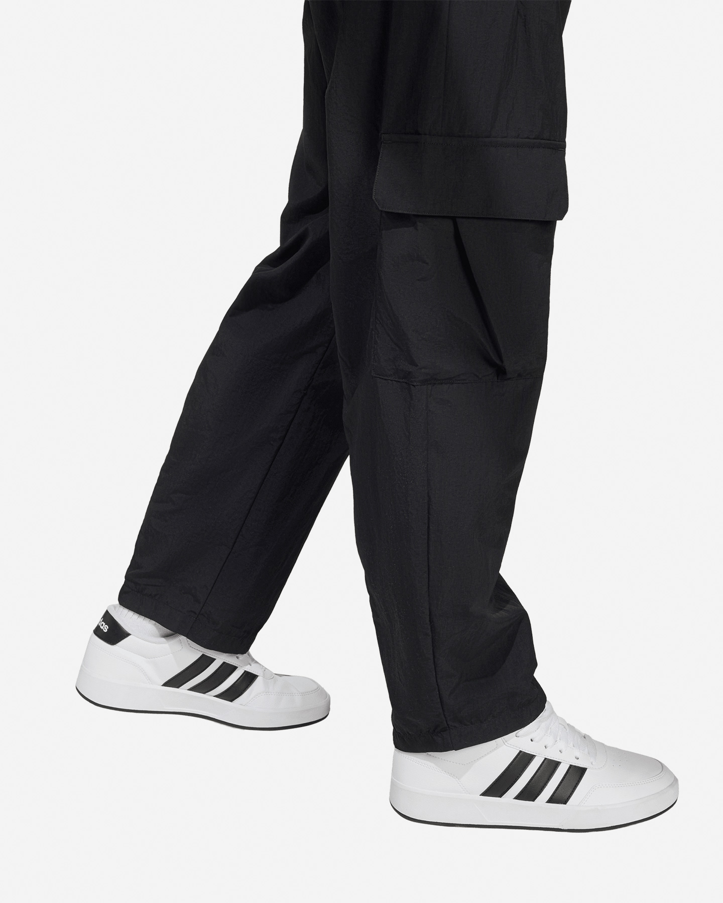 Pantalone ADIDAS FUTURE ICONS JR - Nero - 4 | Cisalfa Sport