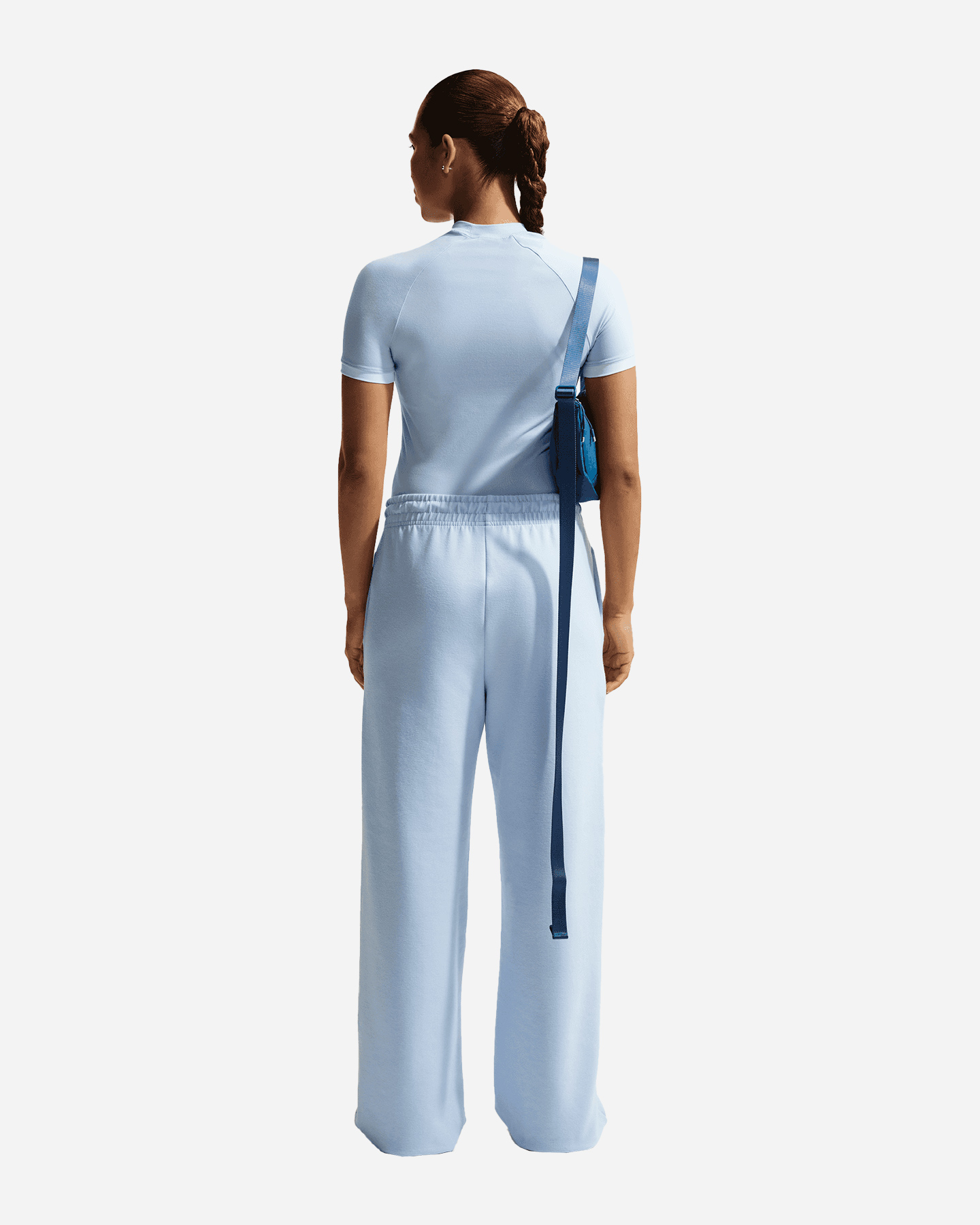 Pantalone NIKE STRAIGHT GYM LIFE W - Azzurro - 2 | Cisalfa Sport