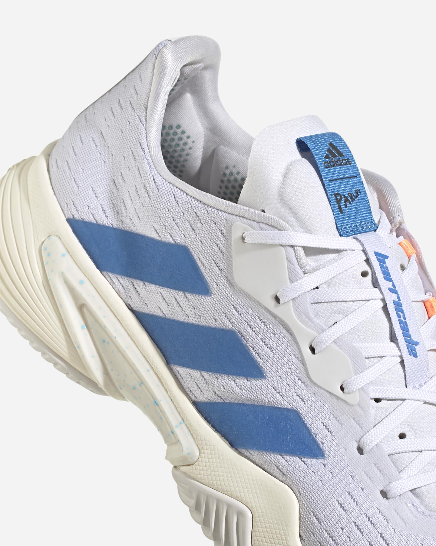 Scarpe tennis ADIDAS BARRICADE M - Bianco - 4 | Cisalfa Sport