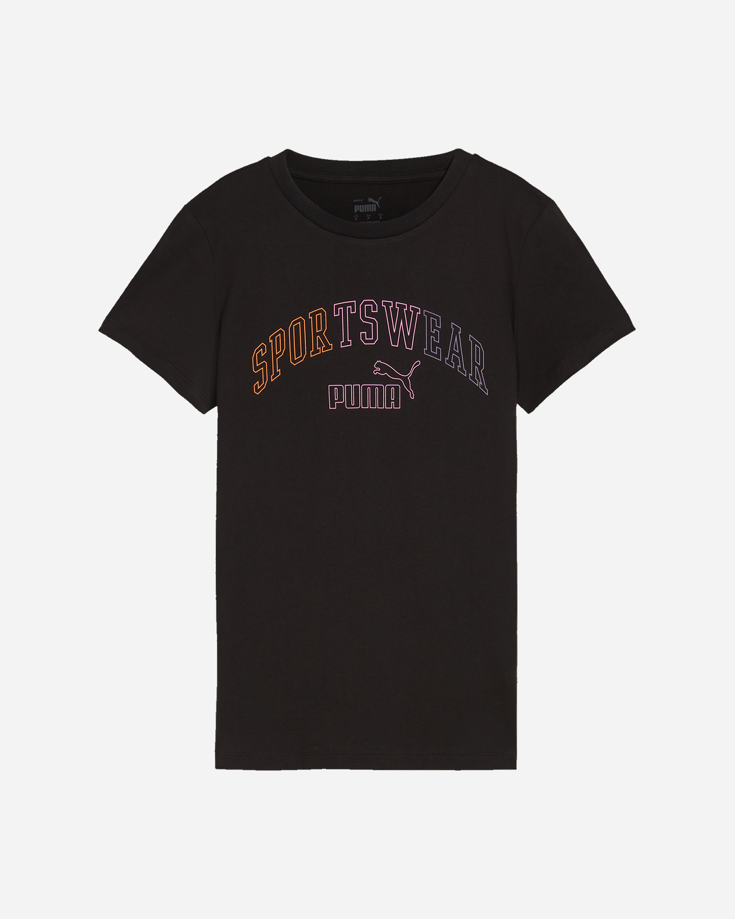 T-shirt PUMA LOGO LAB W - Nero - 0 | Cisalfa Sport