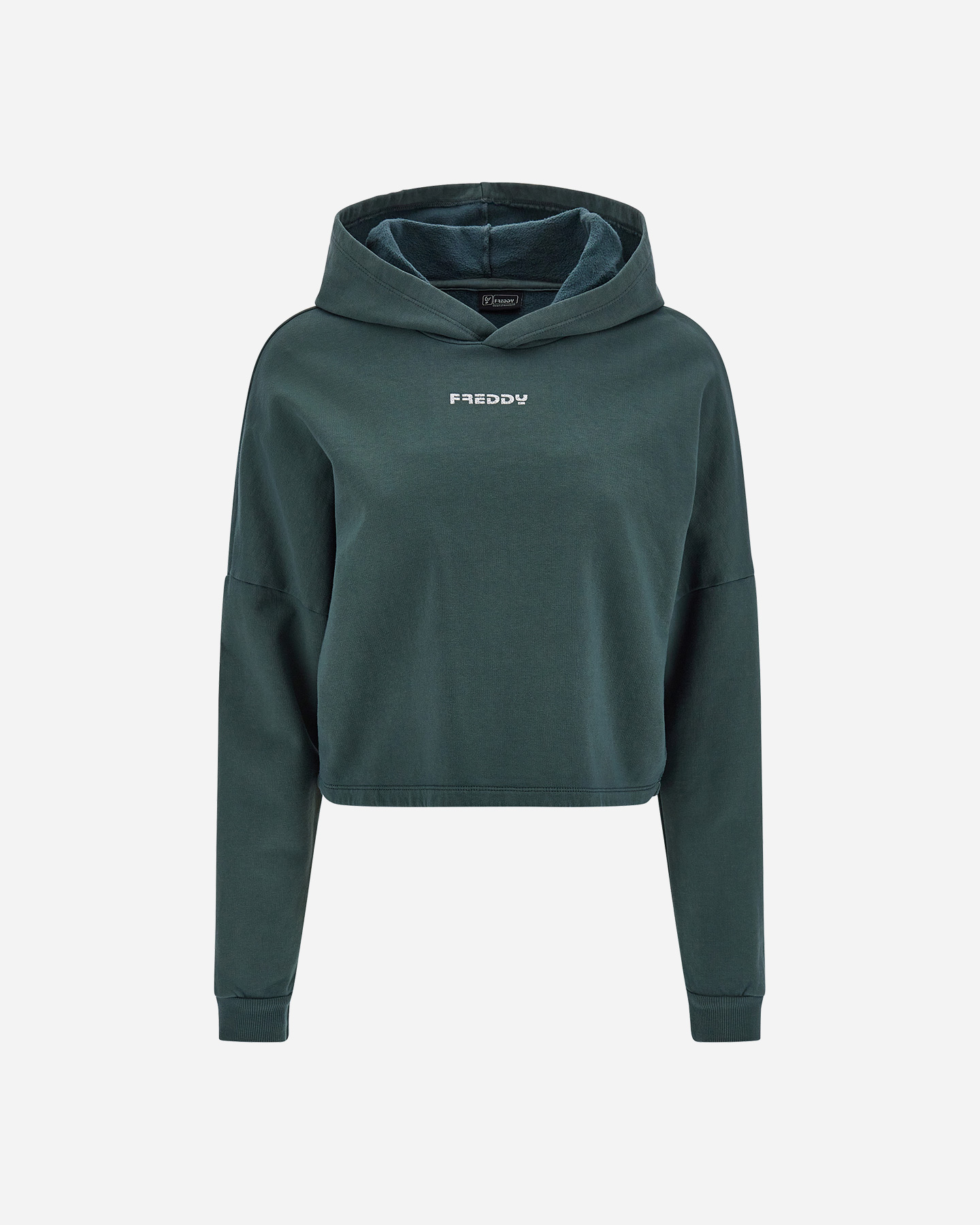 Felpa FREDDY CROP SLOGO W - 0 | Cisalfa Sport