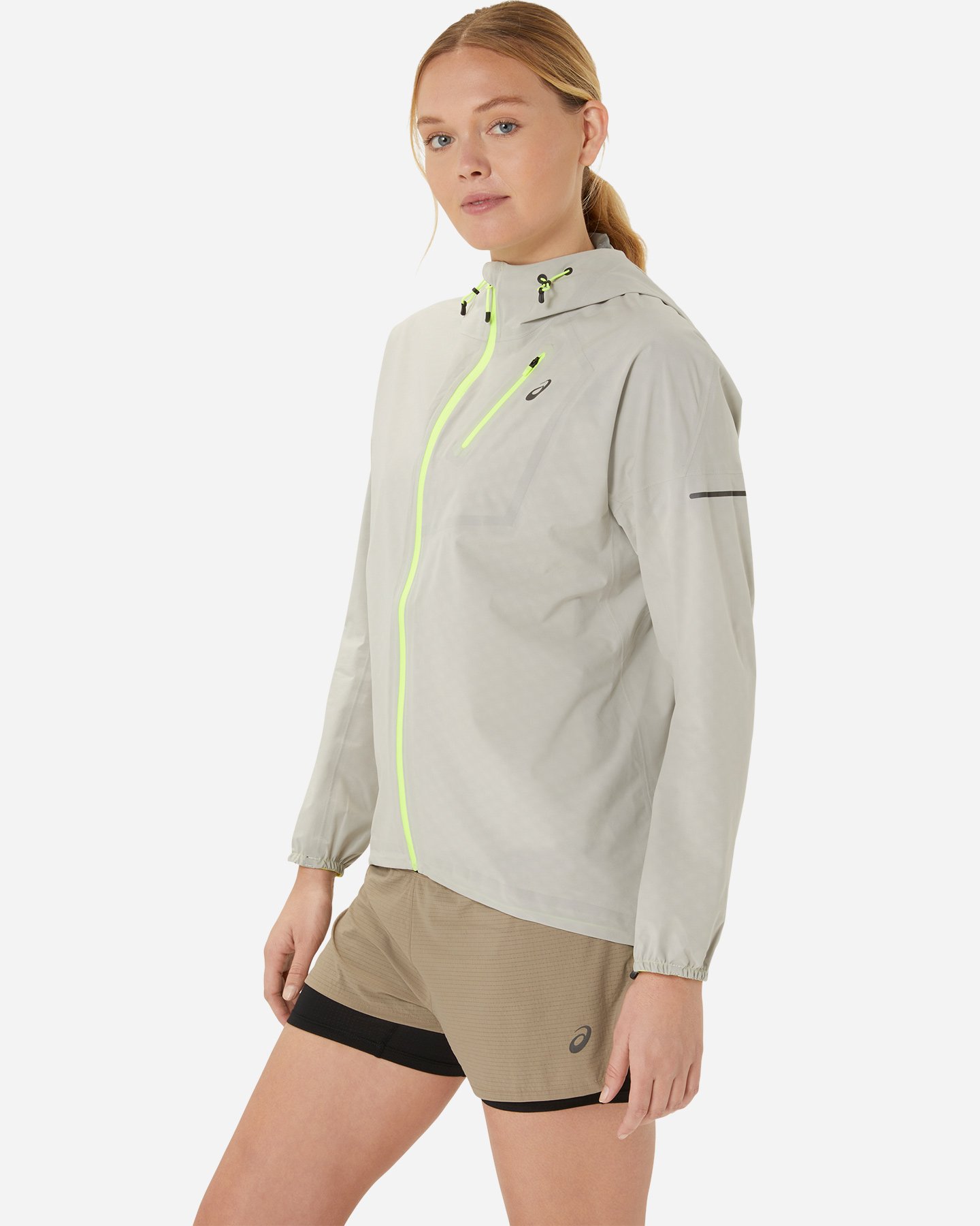 Giacca running ASICS FUJITRAIL WATERPROOF W - Grigio - 1 | Cisalfa Sport