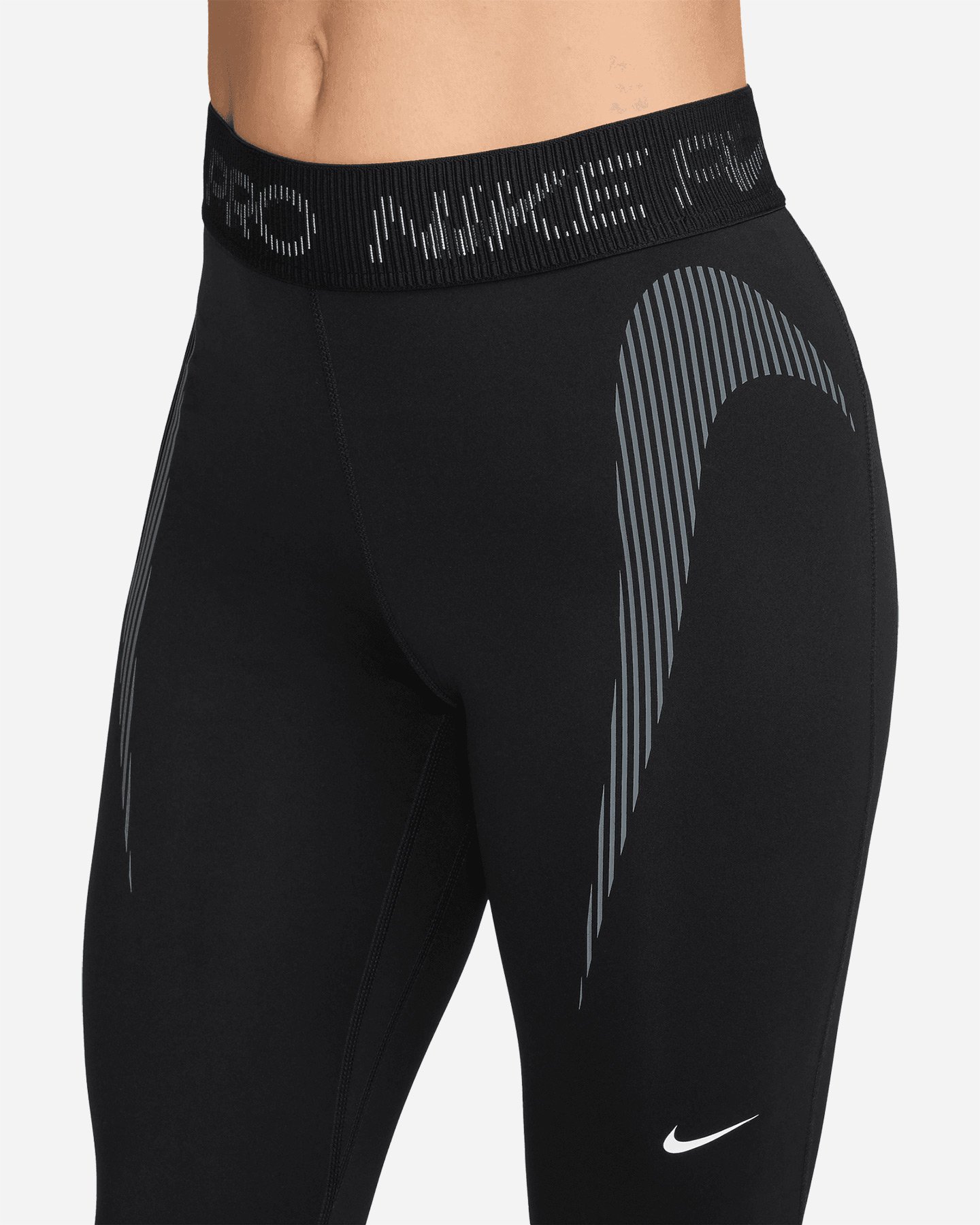 Leggings NIKE PRO 7/8 W - Nero - 2 | Cisalfa Sport