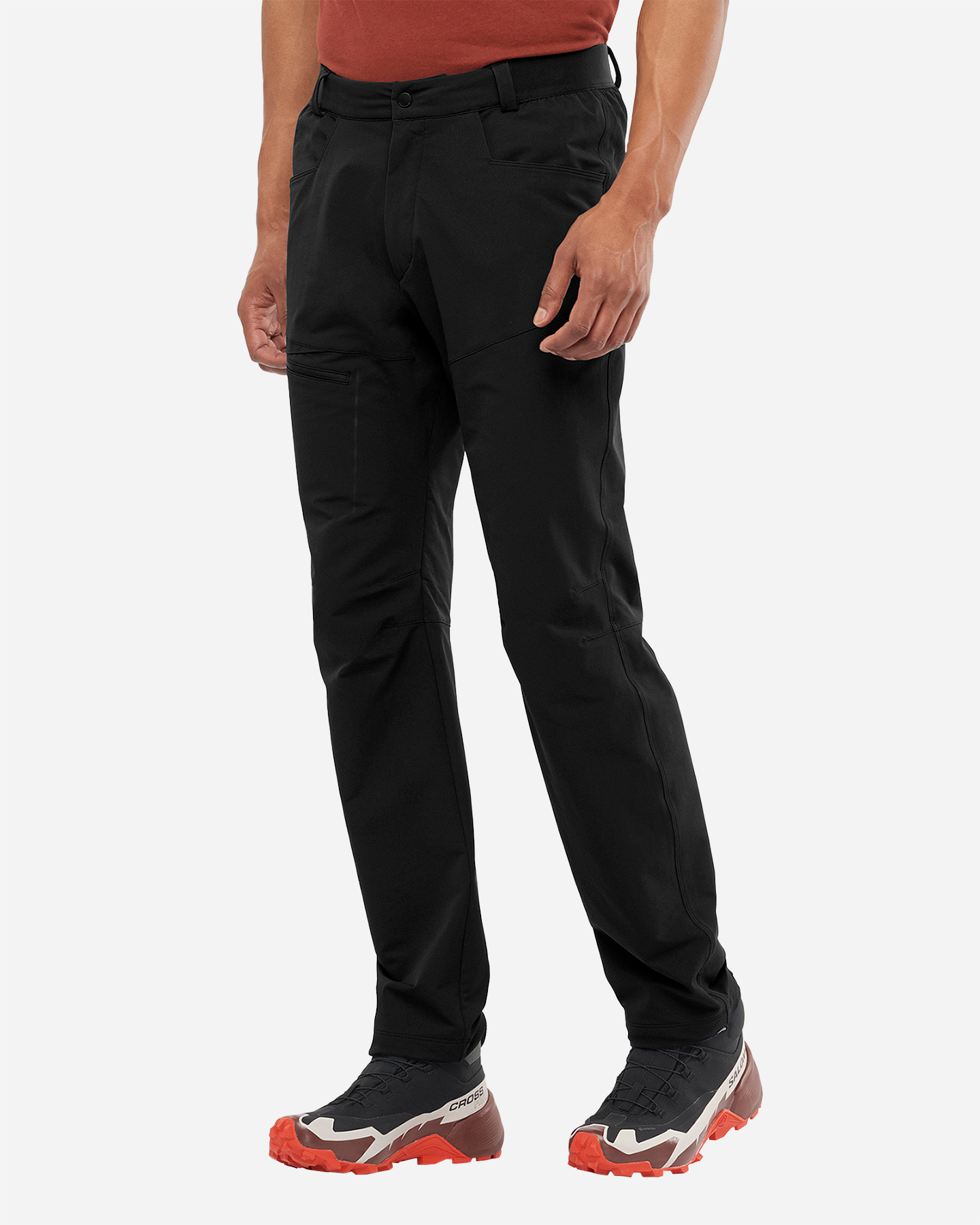 Pantalone outdoor SALOMON WAYFARER WARM M - Nero - 1 | Cisalfa Sport