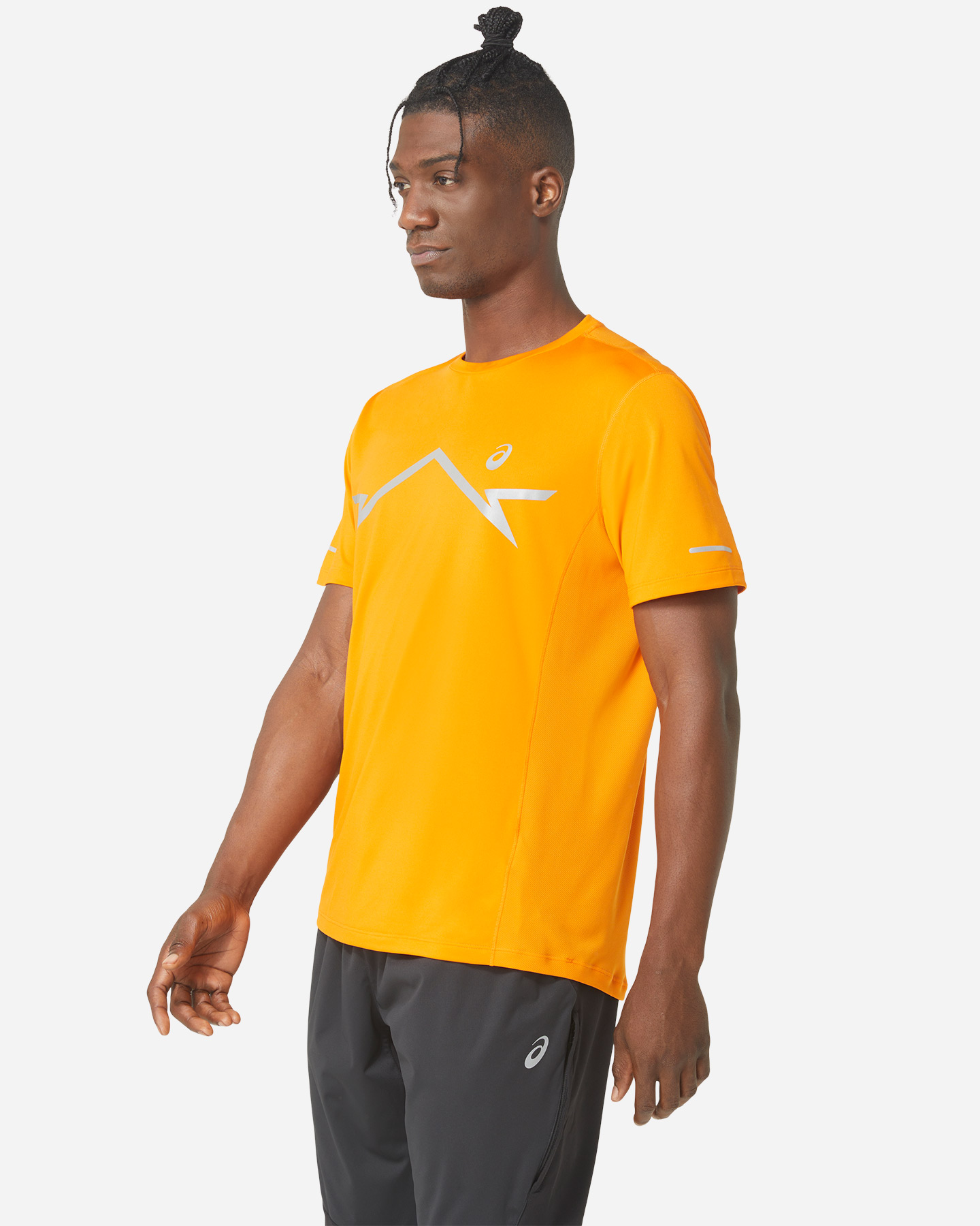 T-shirt running ASICS LITE-SHOW M - Arancione - 2 | Cisalfa Sport