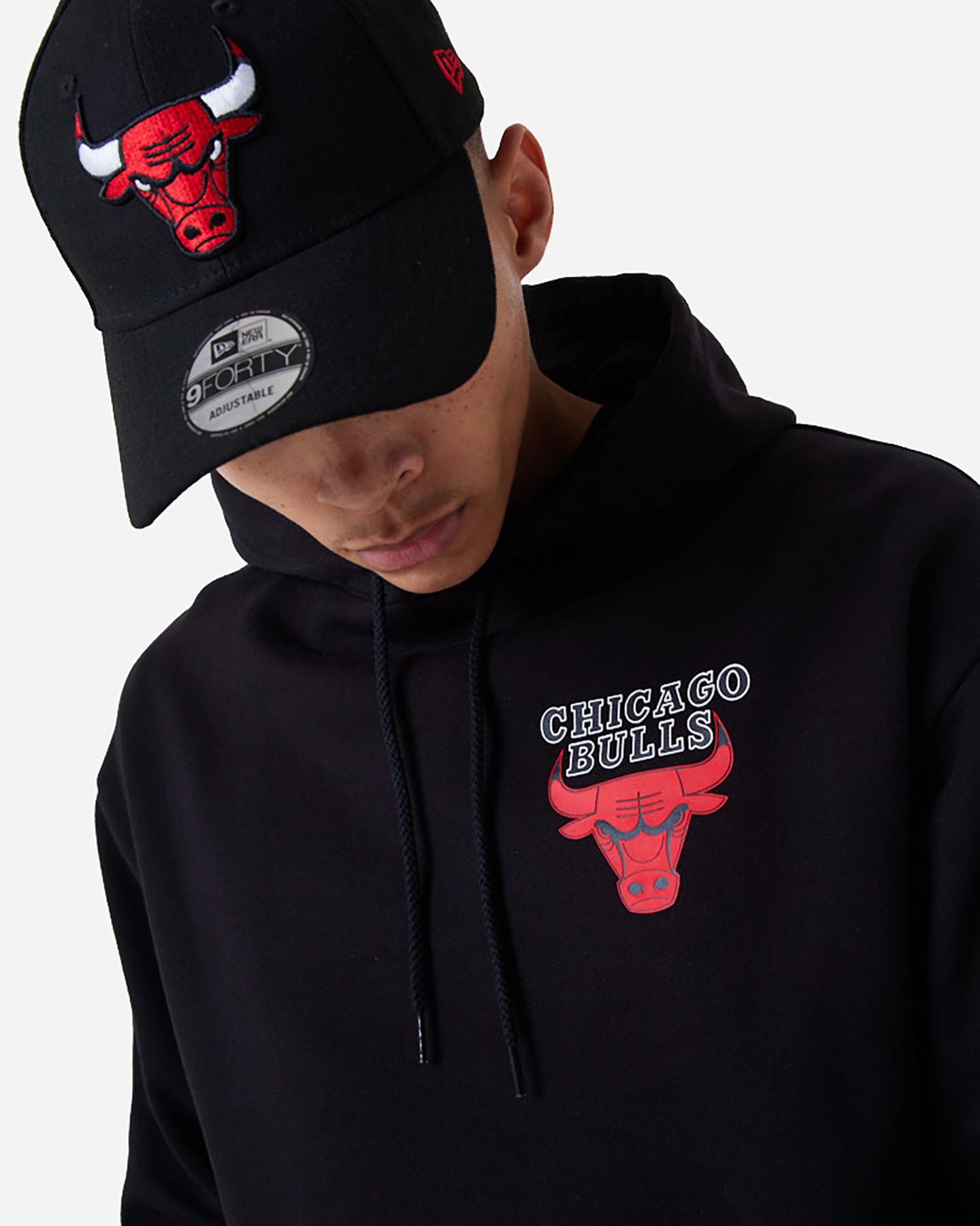 Felpa NEW ERA HALFLOGO OVSZD CHICAGO BULLS M - 2 | Cisalfa Sport