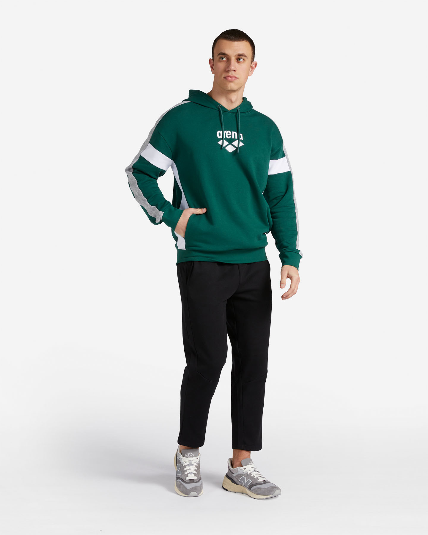 Felpa ARENA ATHLETICS M - 13 | Cisalfa Sport